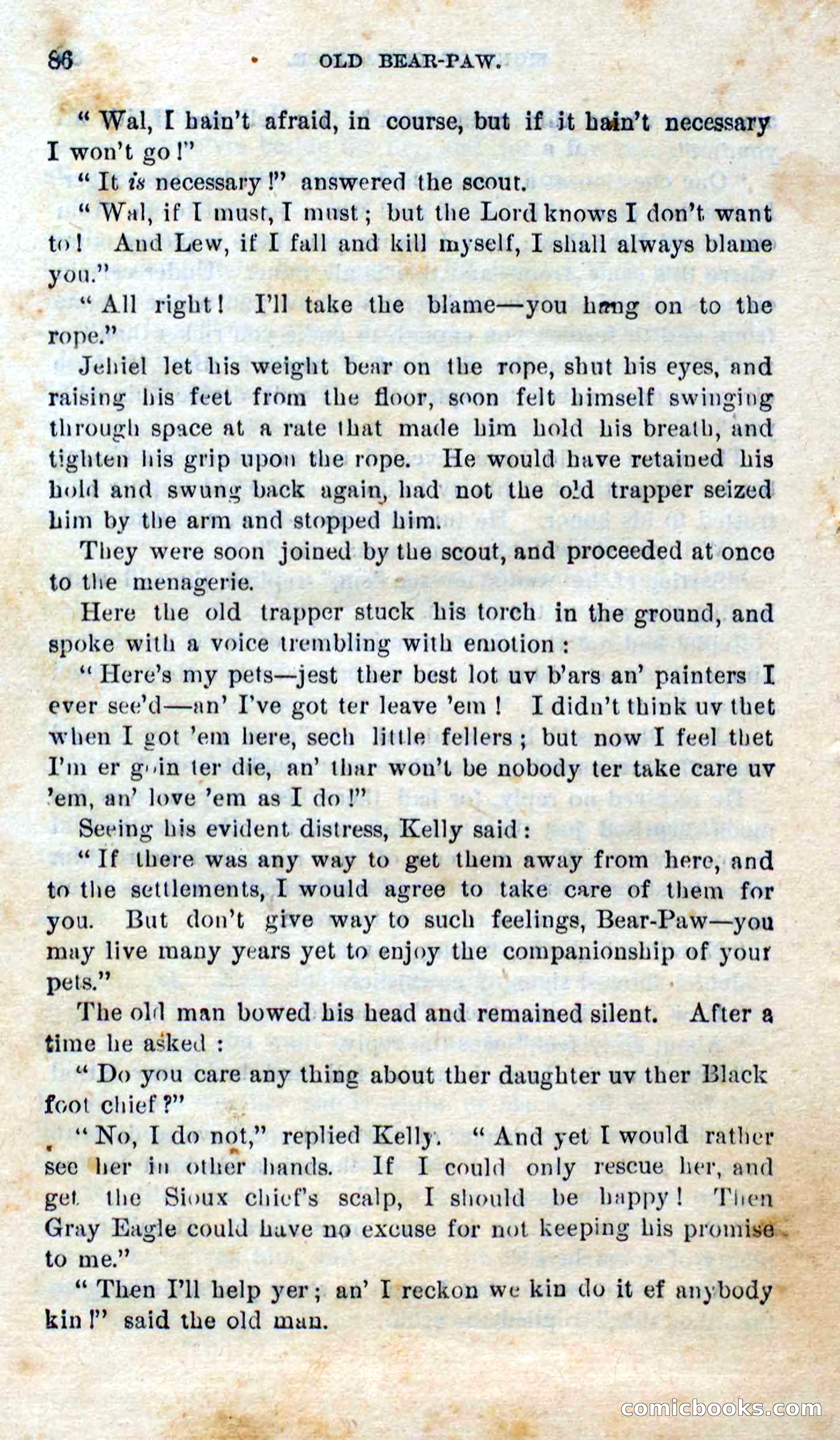 Old Bear Paw: The Trapper King — page 82 of 97