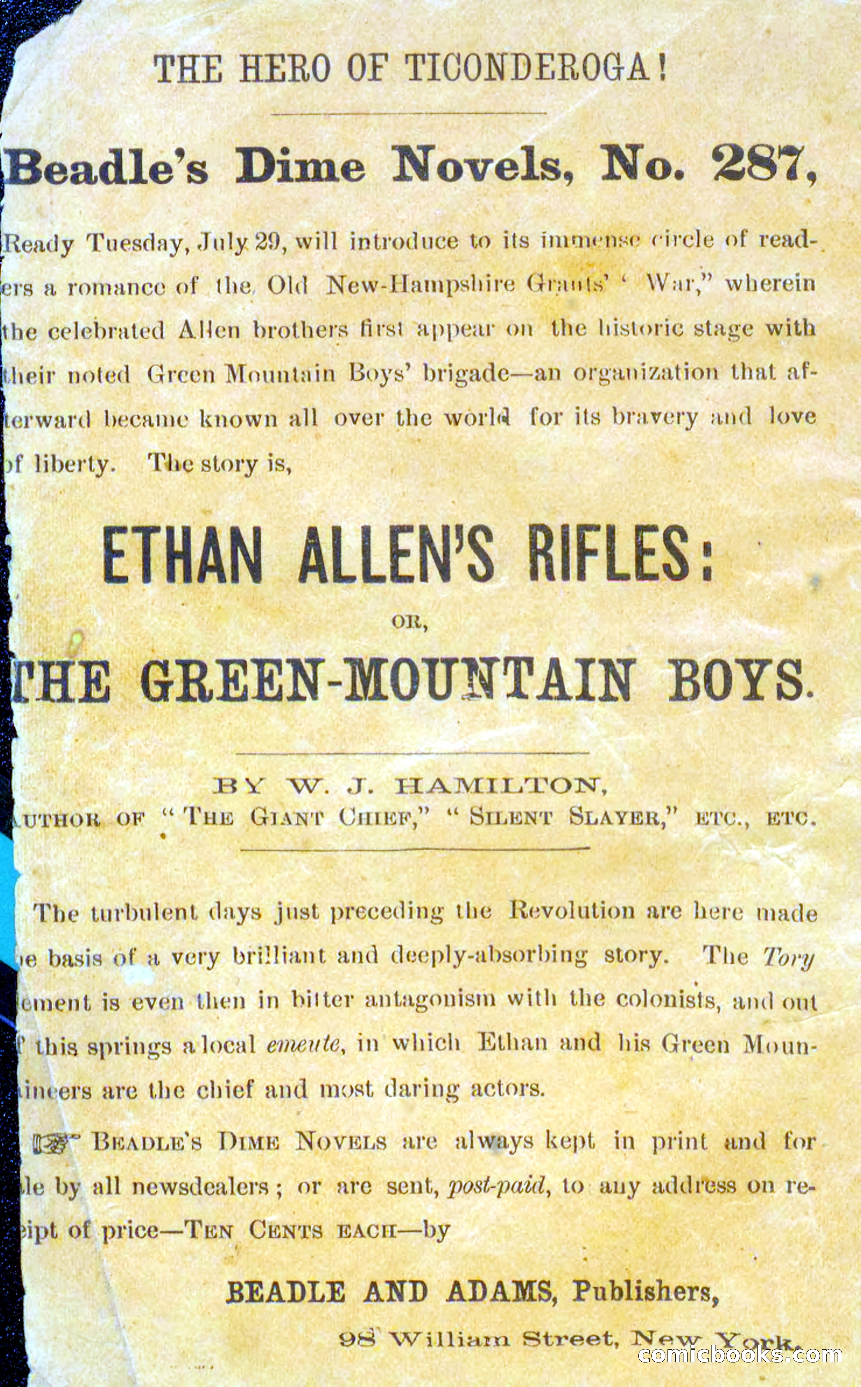 The Masked Avenger; or, Death on the Trail — page 2 of 96