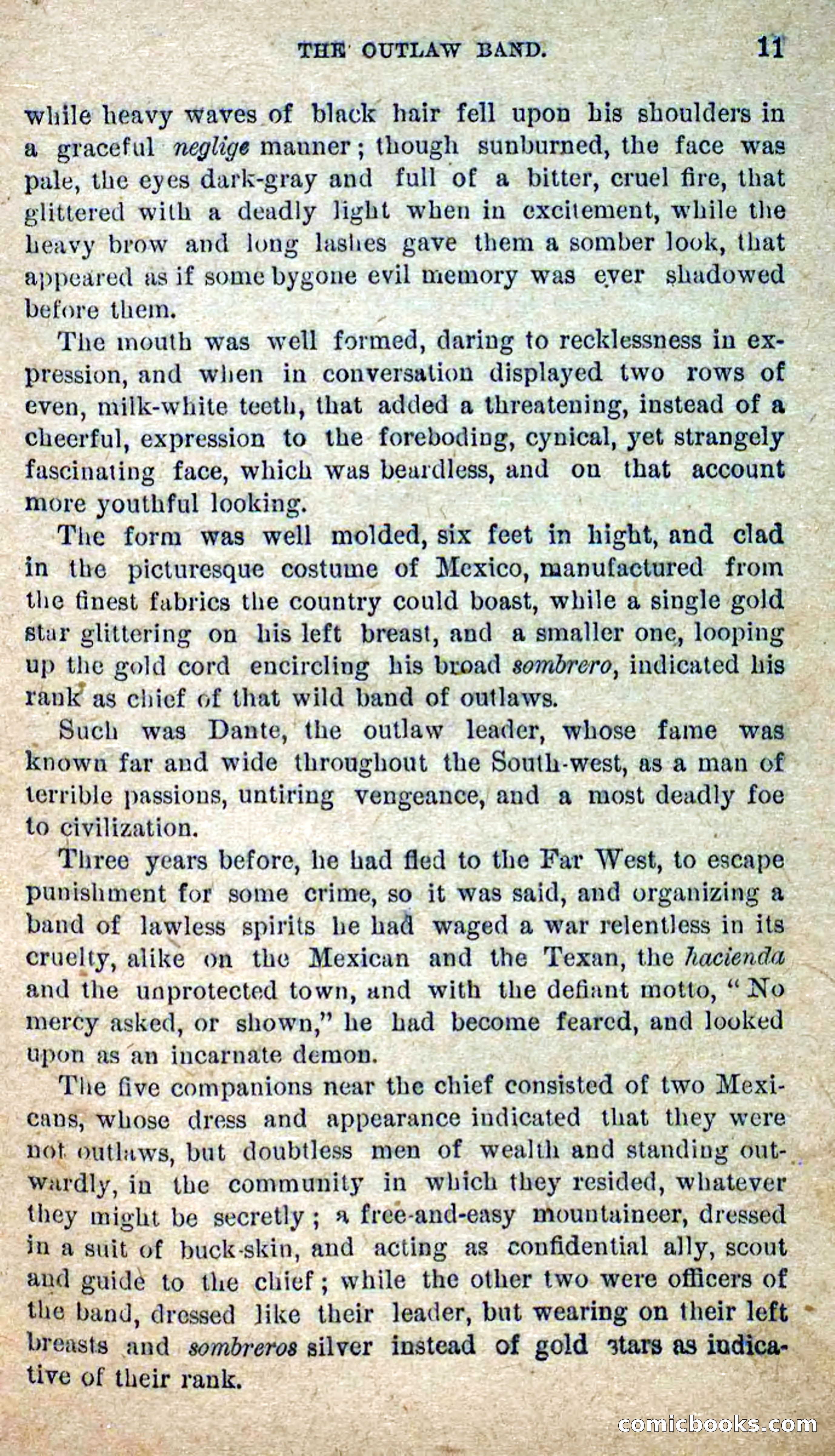 The Masked Avenger; or, Death on the Trail — page 9 of 96