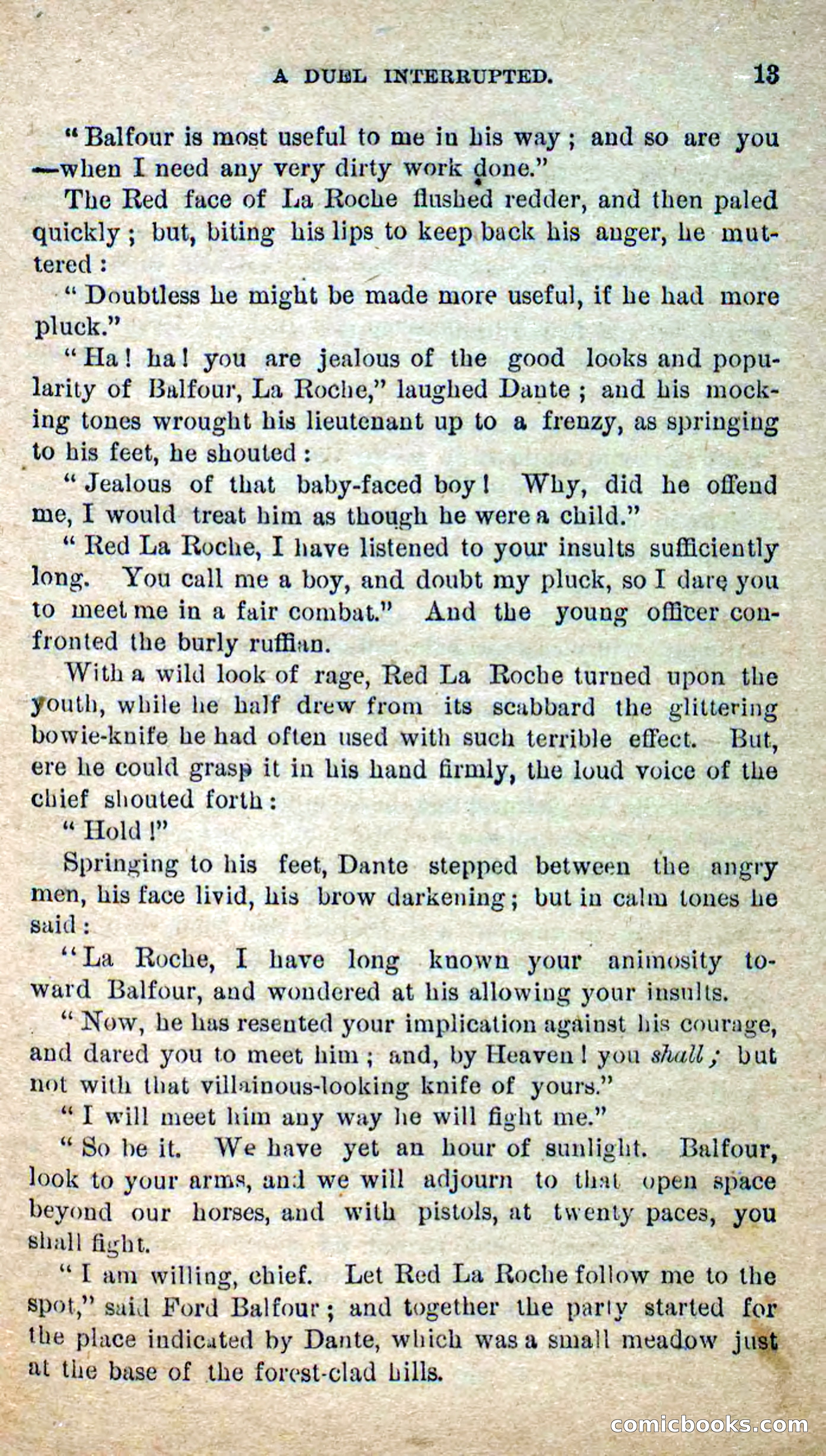 The Masked Avenger; or, Death on the Trail — page 11 of 96