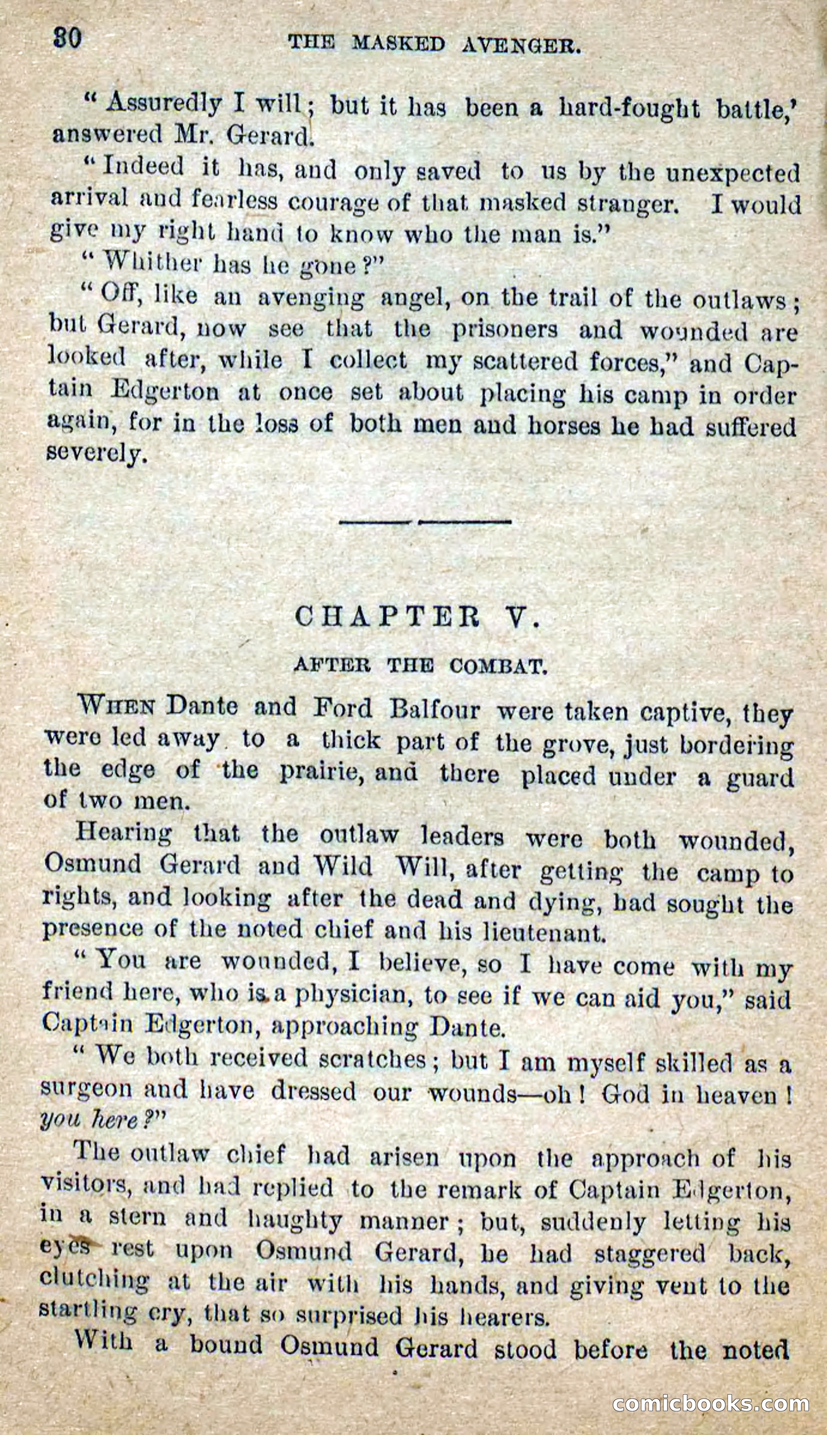 The Masked Avenger; or, Death on the Trail — page 28 of 96
