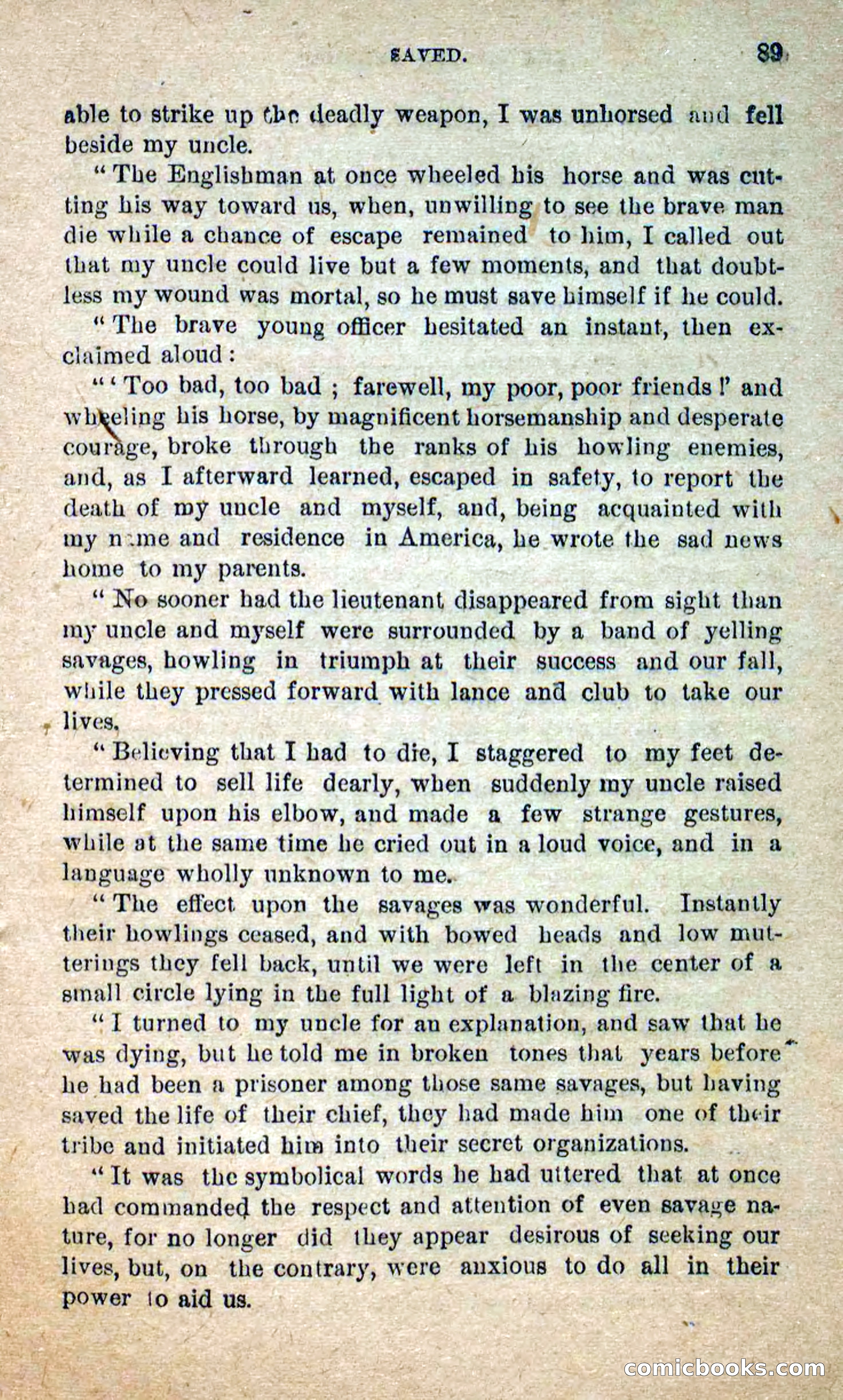 The Masked Avenger; or, Death on the Trail — page 87 of 96