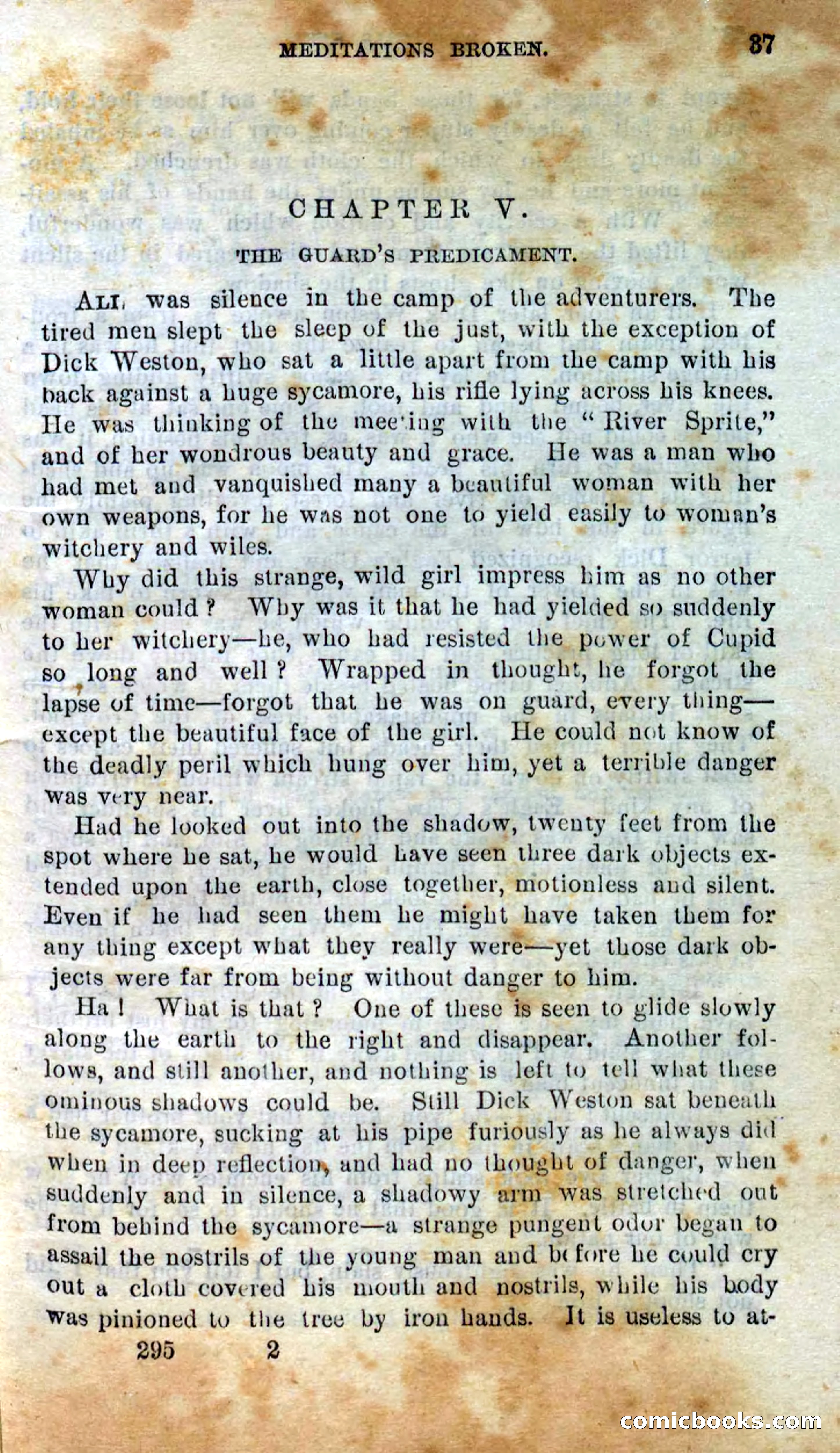 Beadle's Dime Novels No. 295 — page 35 of 100