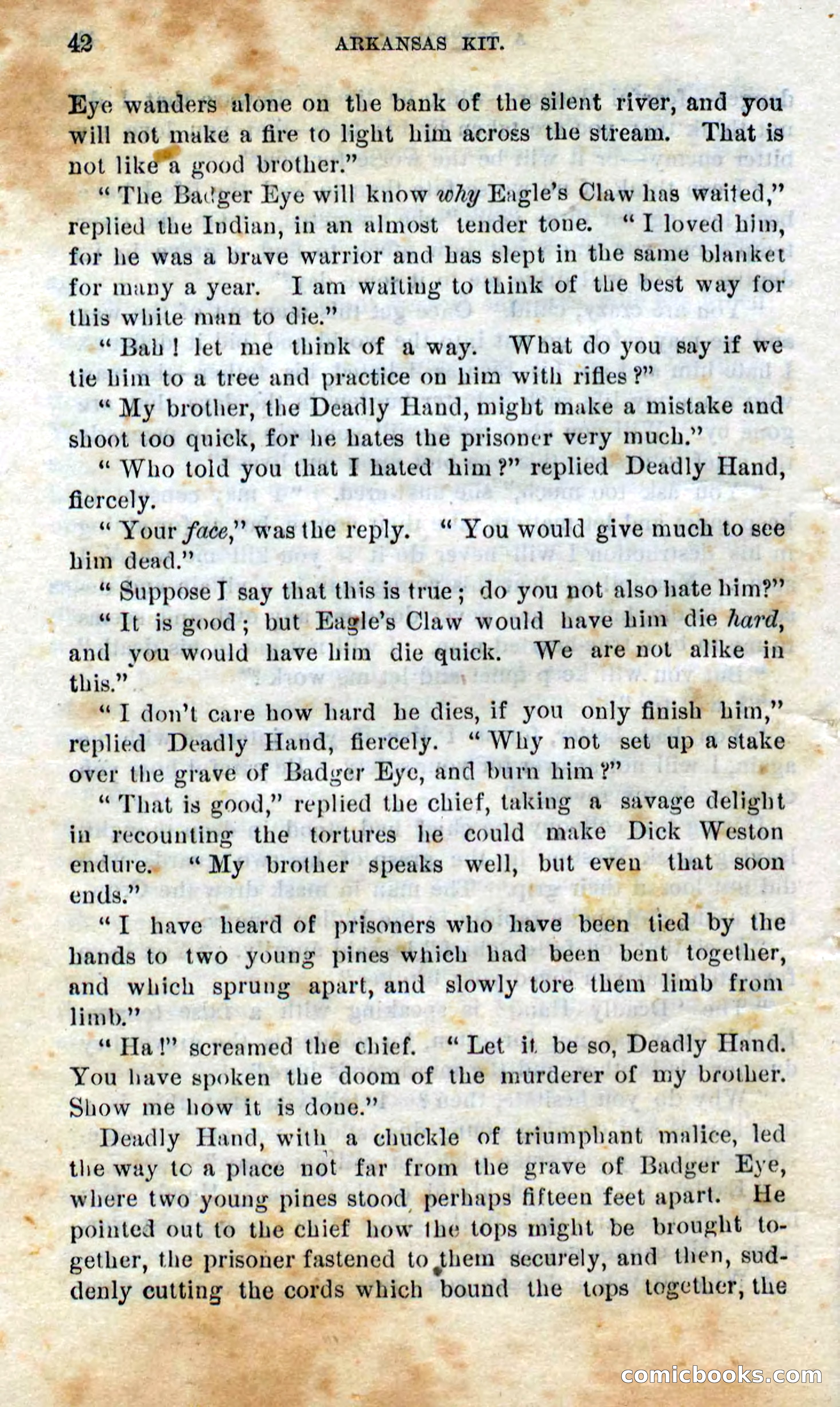 Beadle's Dime Novels No. 295 — page 40 of 100