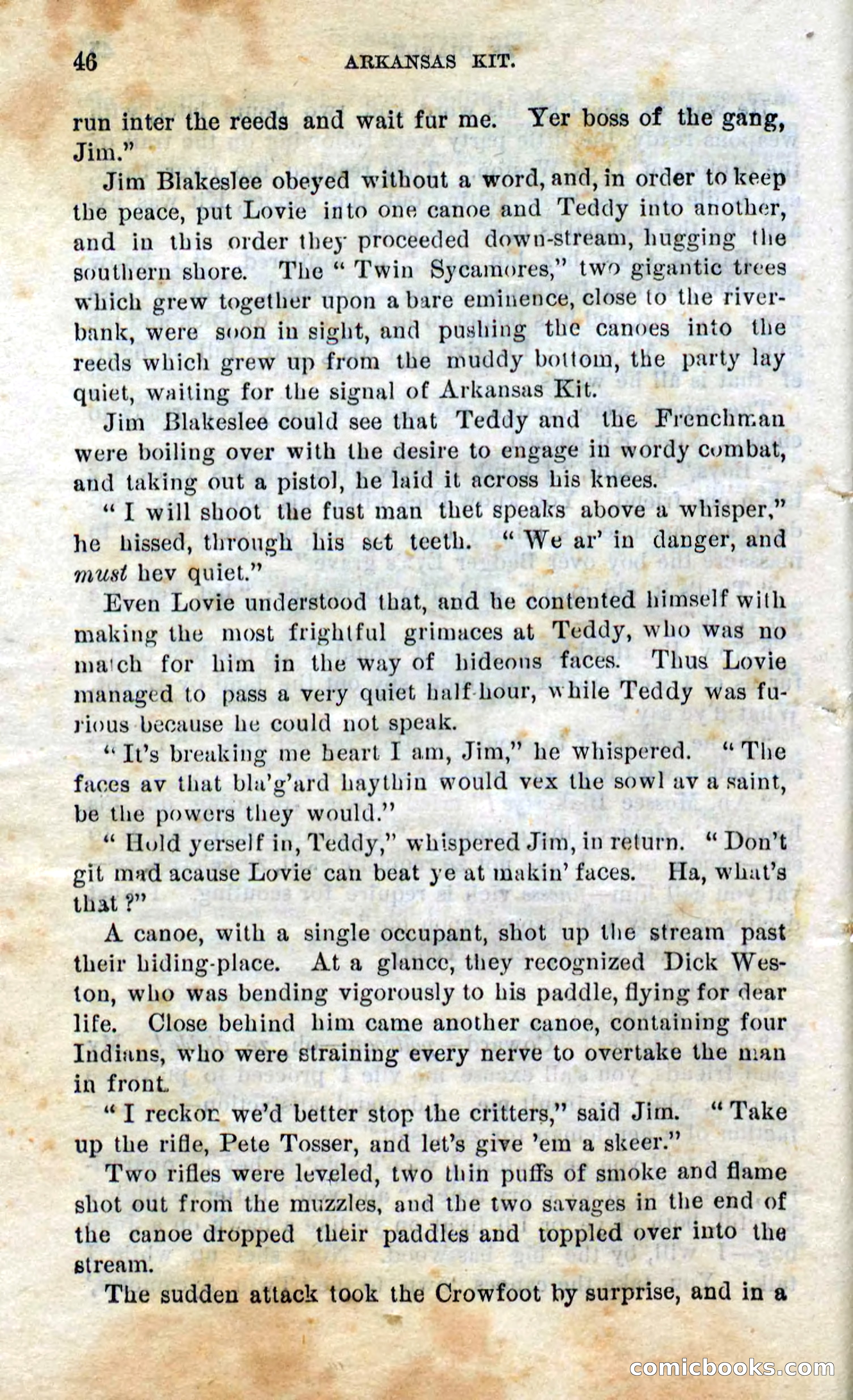 Beadle's Dime Novels No. 295 — page 44 of 100