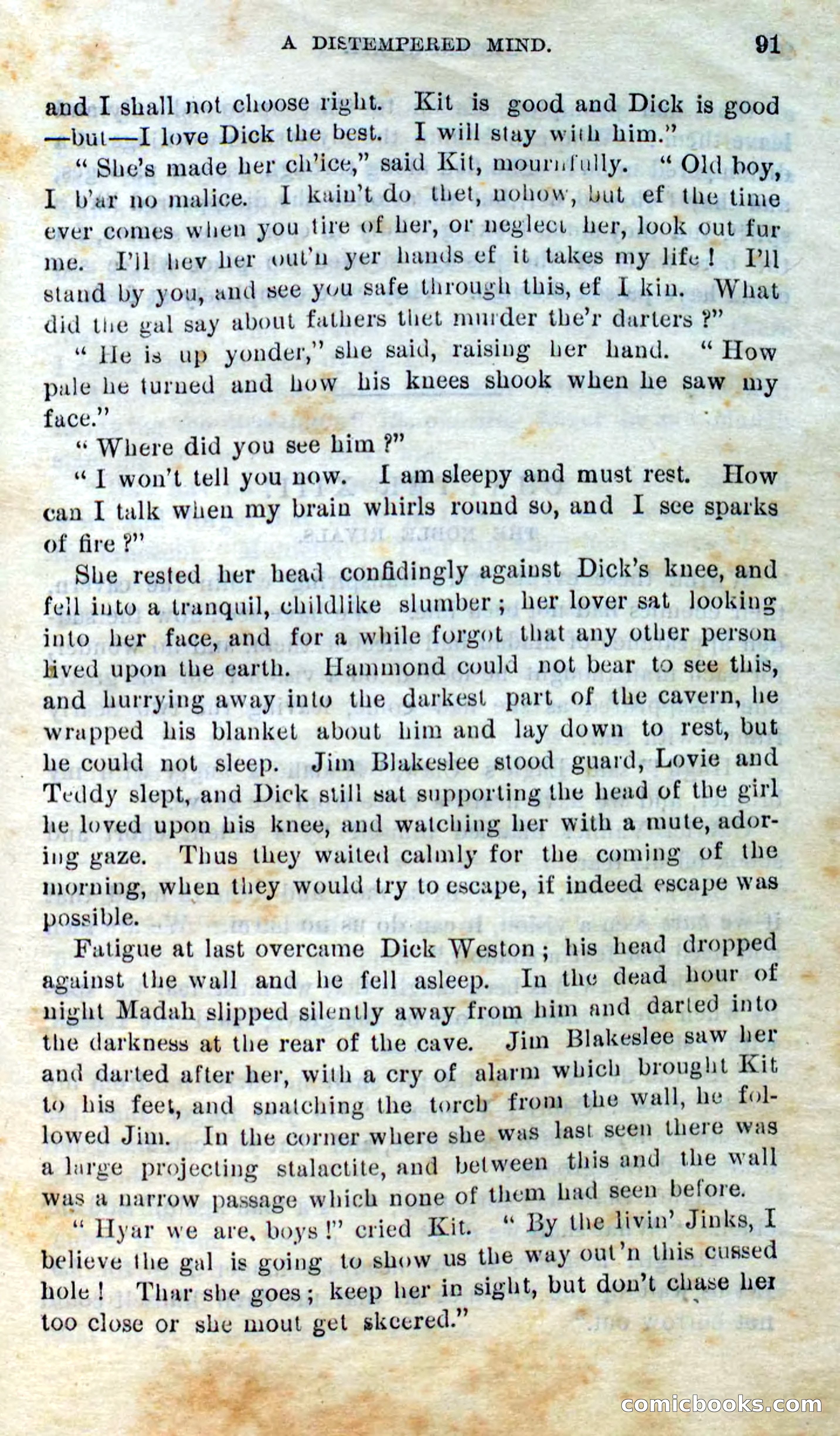 Beadle's Dime Novels No. 295 — page 89 of 100
