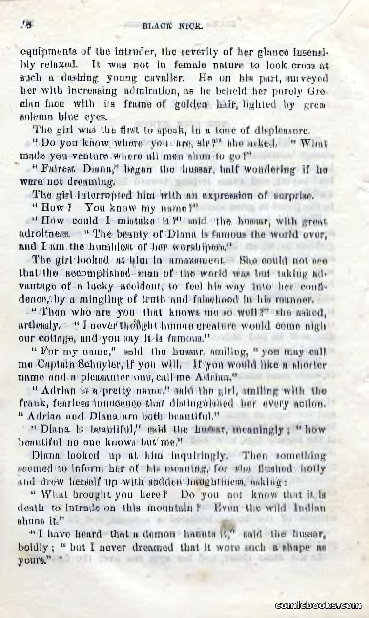 Beadle's Dime Novels No. 297: Black Nick — page 16 of 100