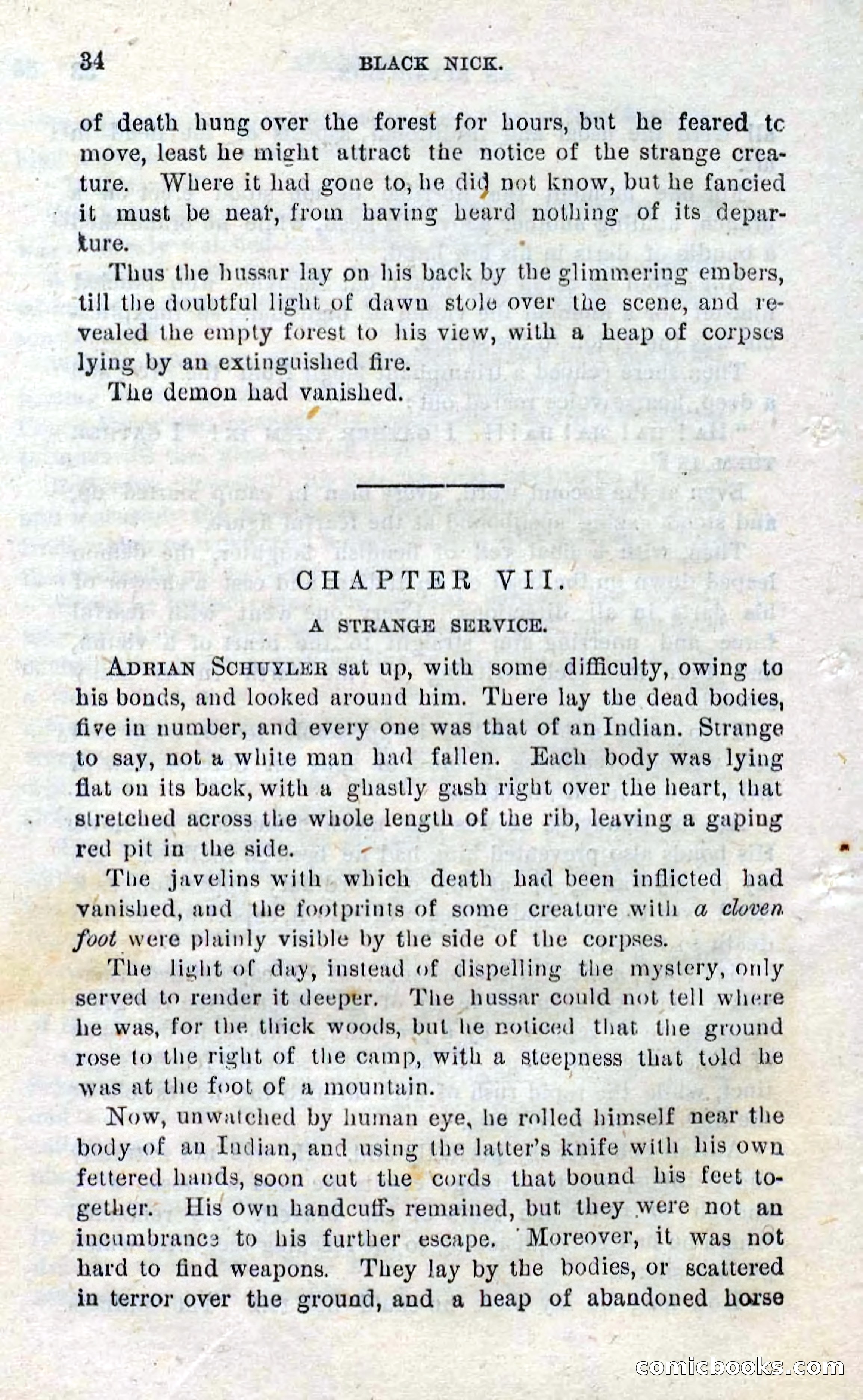 Beadle's Dime Novels No. 297: Black Nick — page 32 of 100