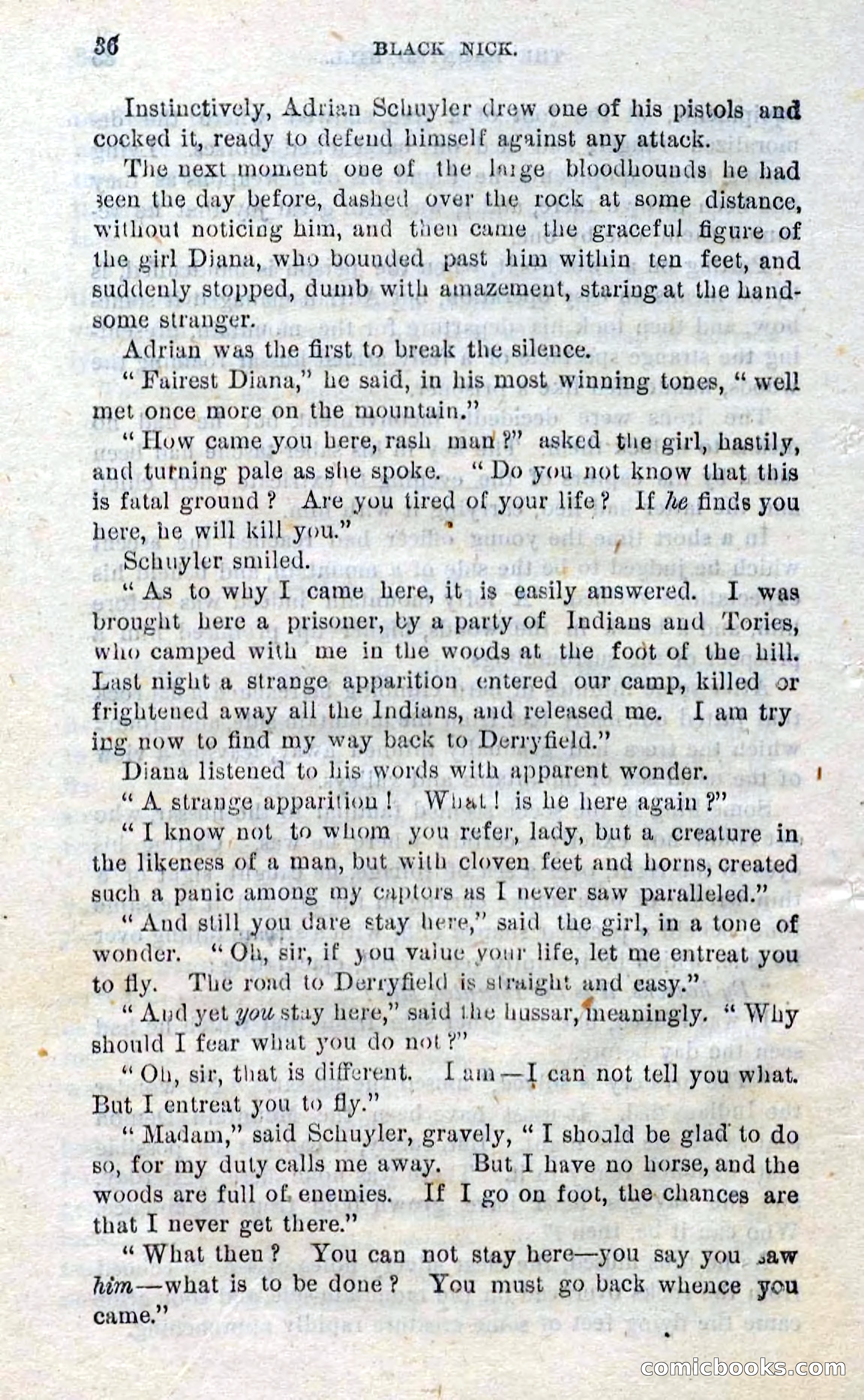 Beadle's Dime Novels No. 297: Black Nick — page 34 of 100