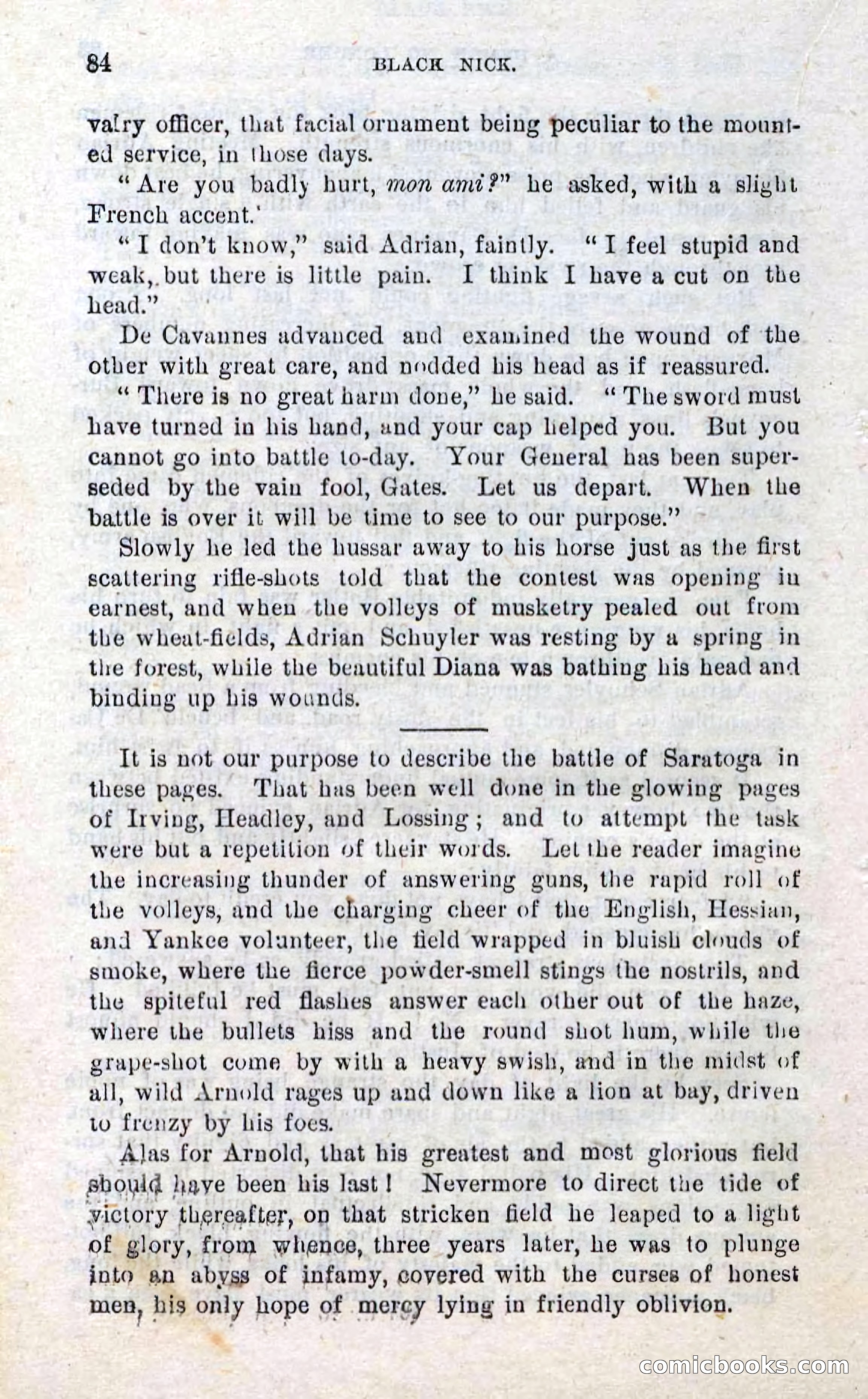 Beadle's Dime Novels No. 297: Black Nick — page 82 of 100