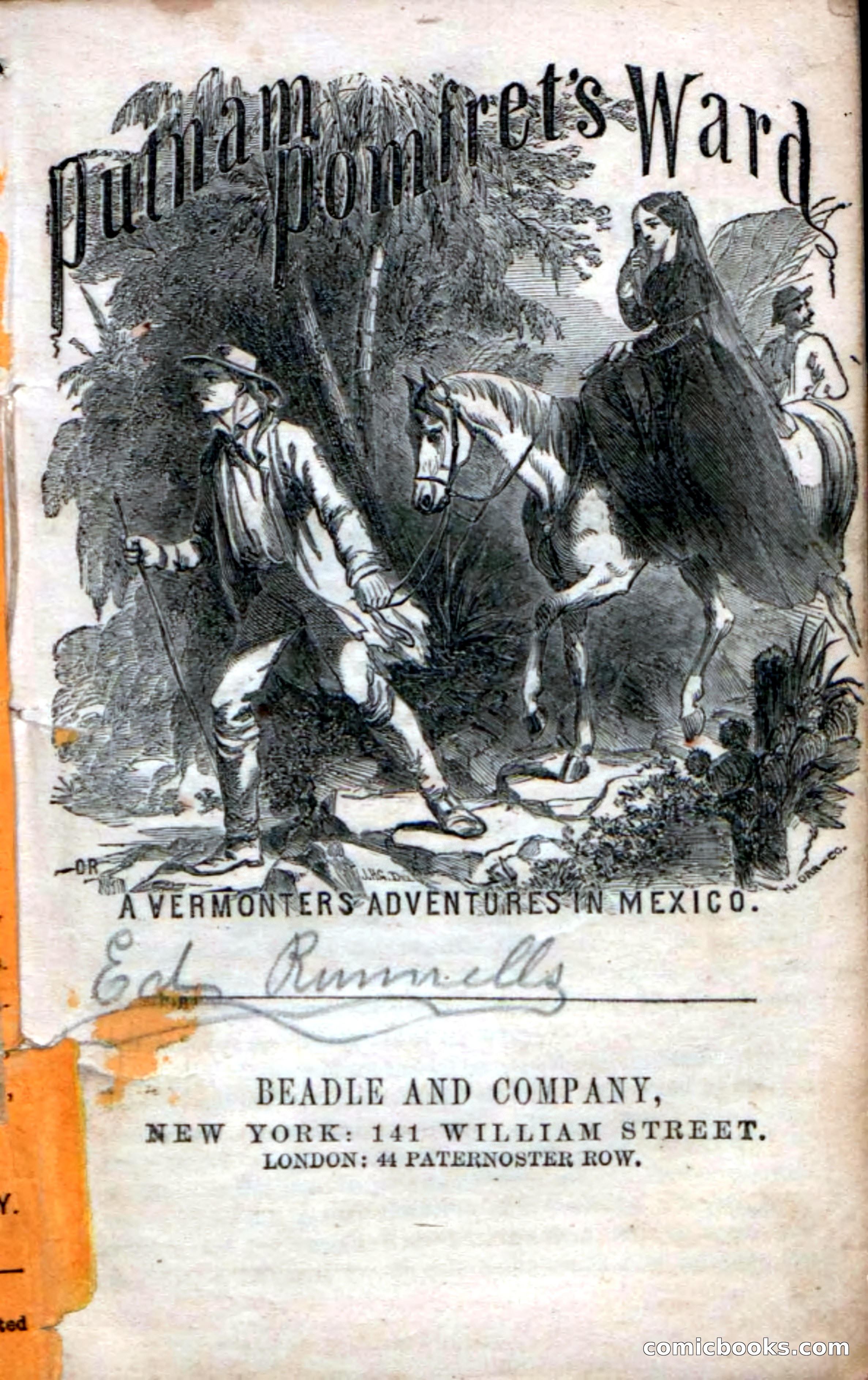 Beadle's Dime Novels No. 30: Popham Frett's Ward — page 3 of 118