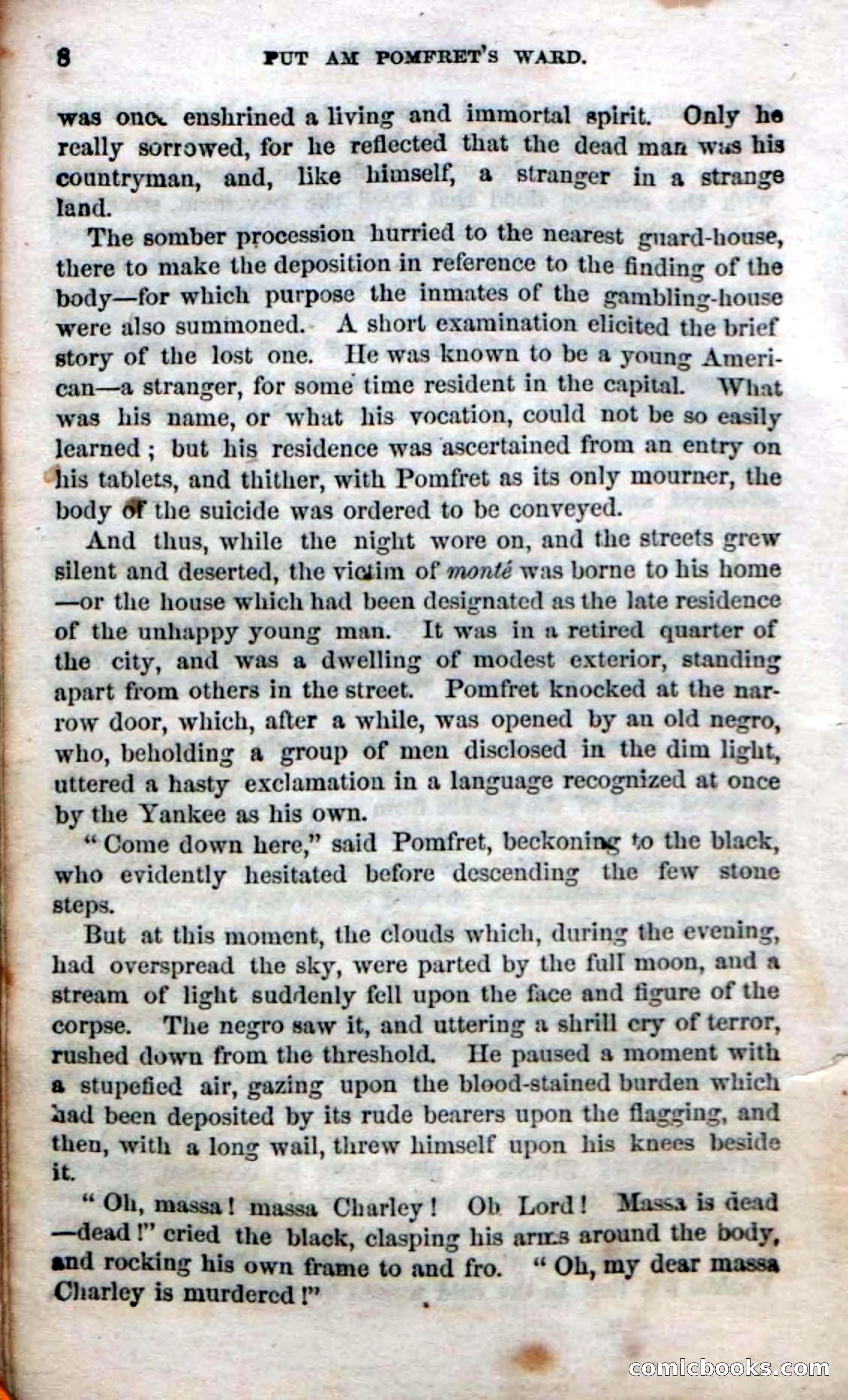Beadle's Dime Novels No. 30: Popham Frett's Ward — page 10 of 118