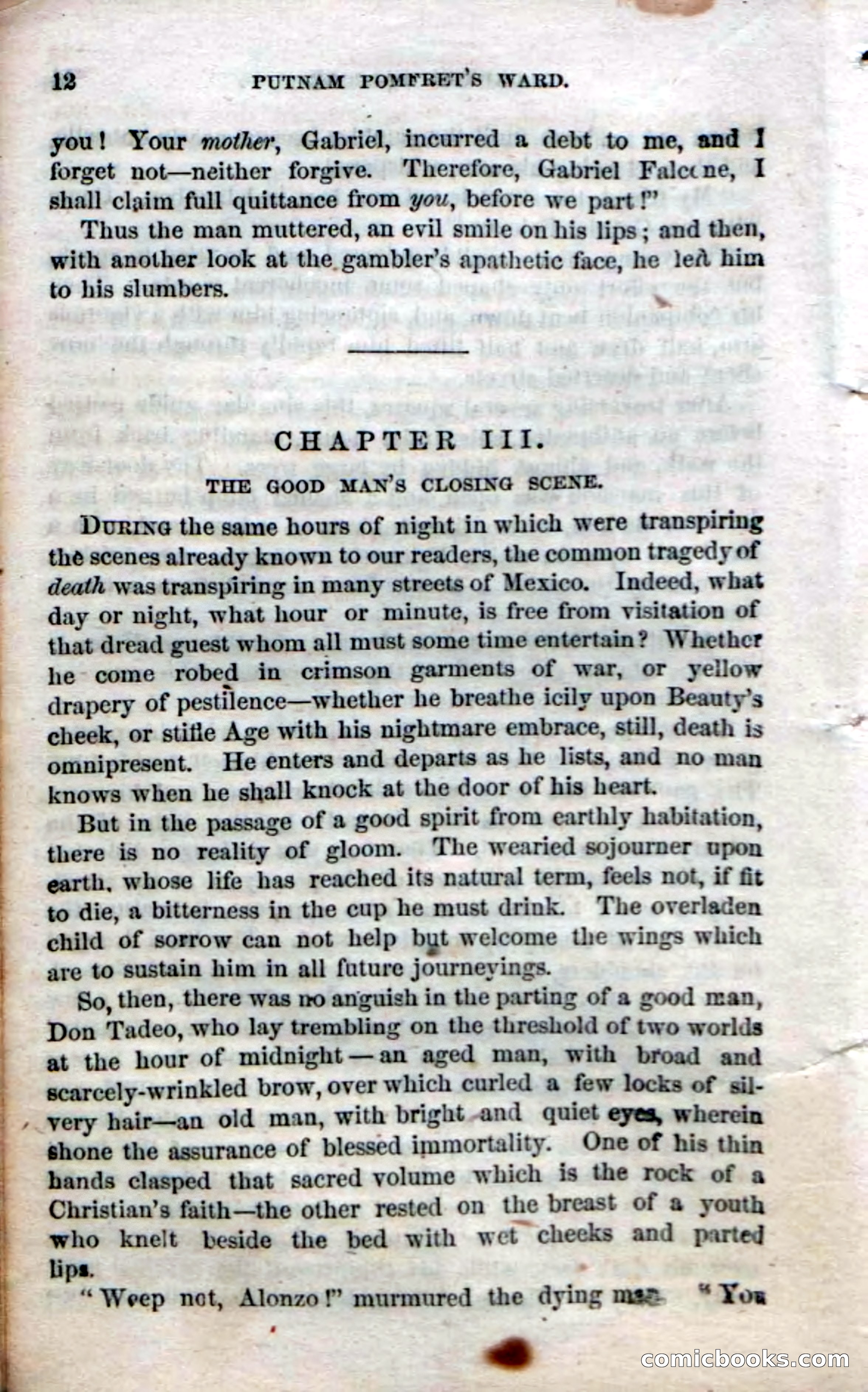 Beadle's Dime Novels No. 30: Popham Frett's Ward — page 14 of 118