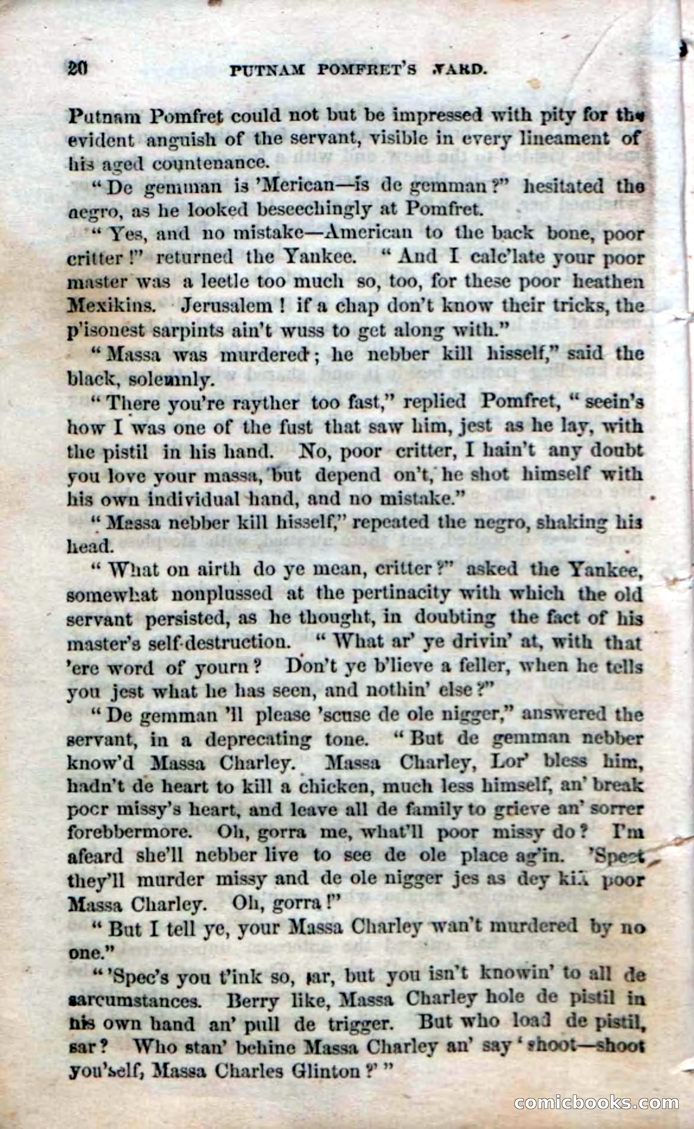 Beadle's Dime Novels No. 30: Popham Frett's Ward — page 22 of 118