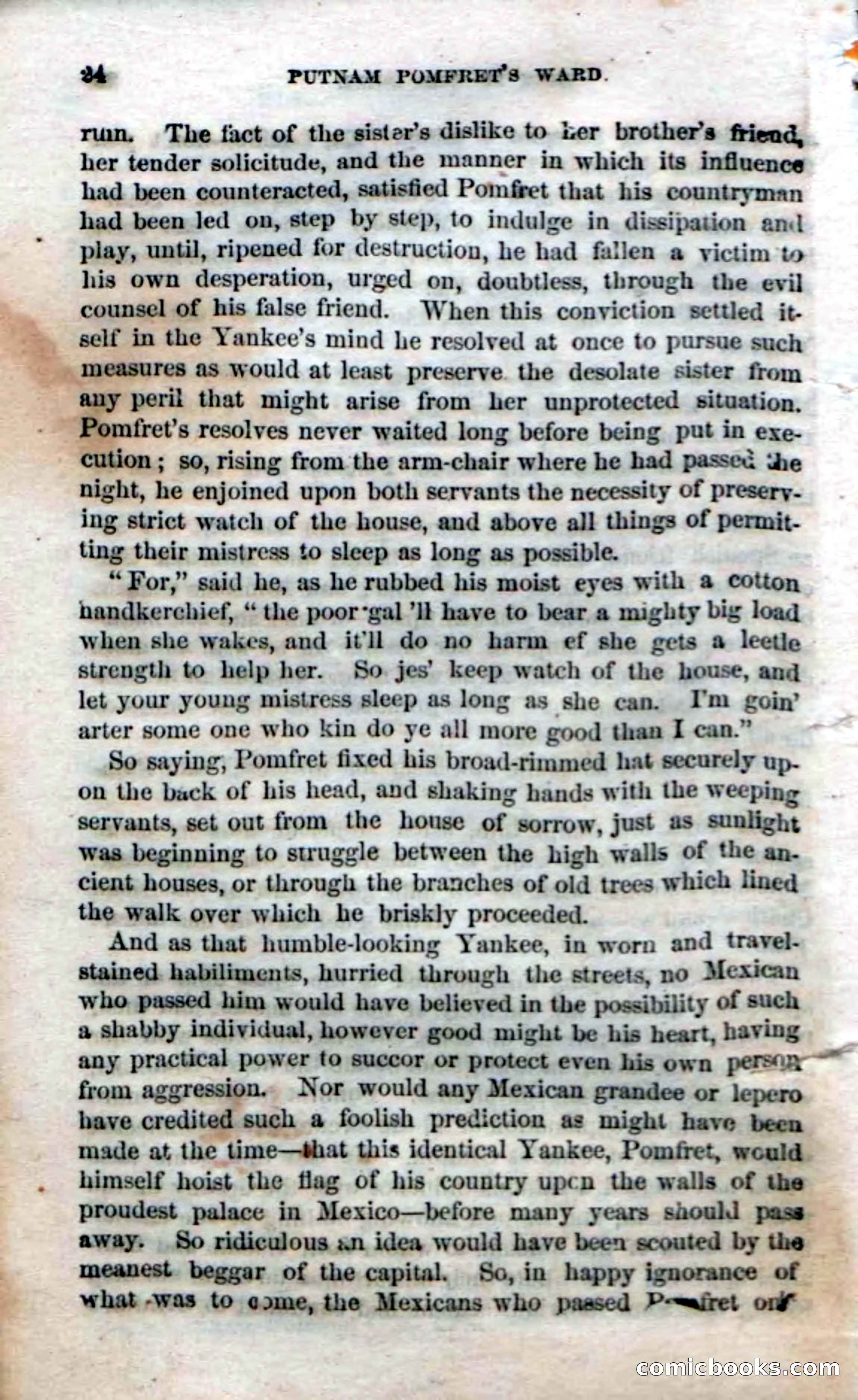 Beadle's Dime Novels No. 30: Popham Frett's Ward — page 26 of 118