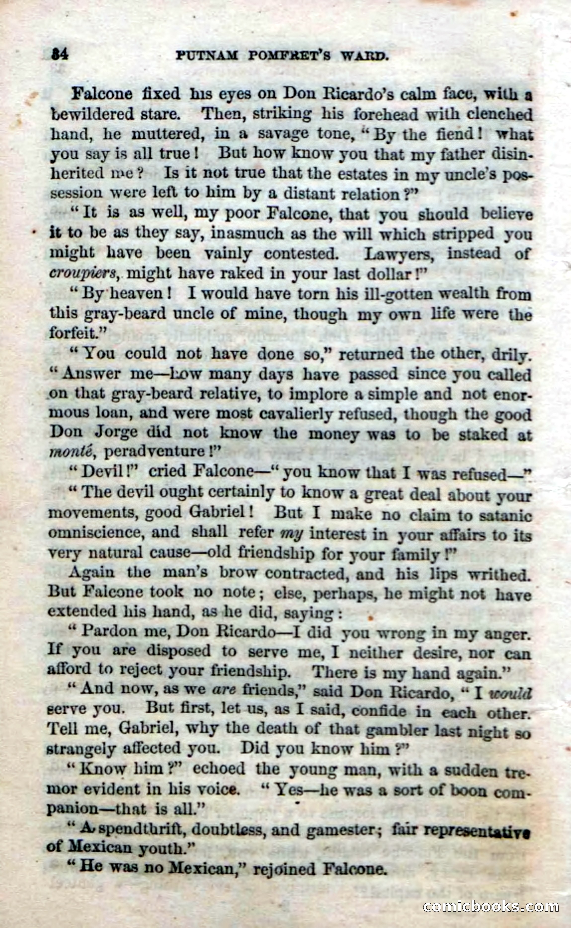 Beadle's Dime Novels No. 30: Popham Frett's Ward — page 36 of 118
