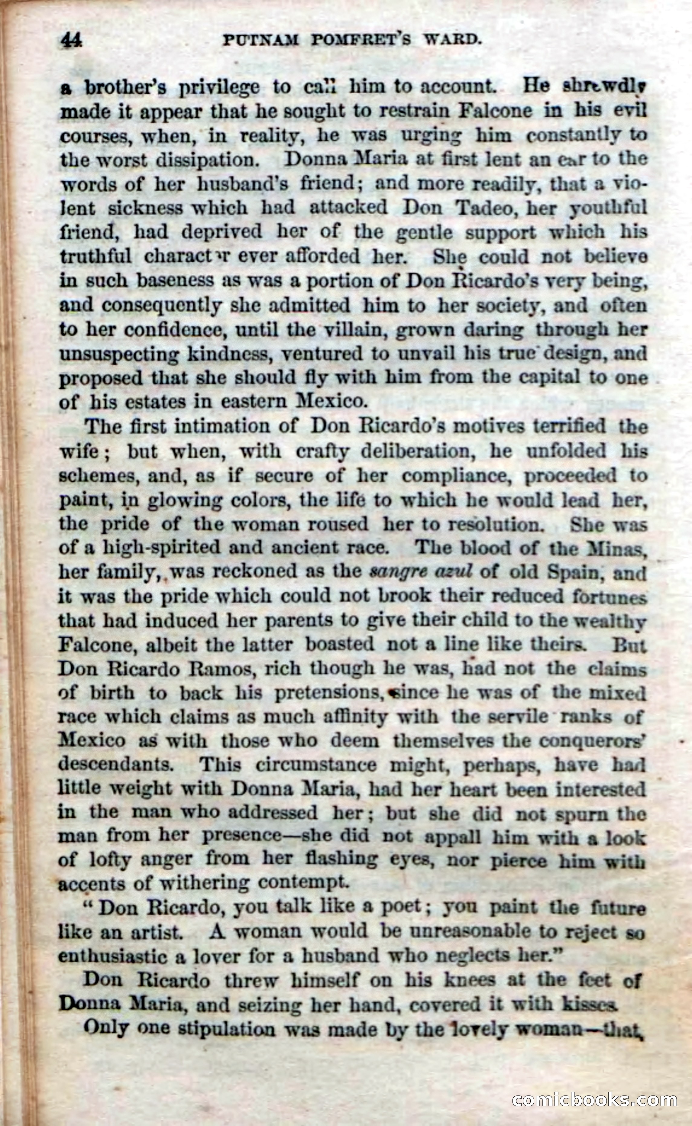 Beadle's Dime Novels No. 30: Popham Frett's Ward — page 46 of 118