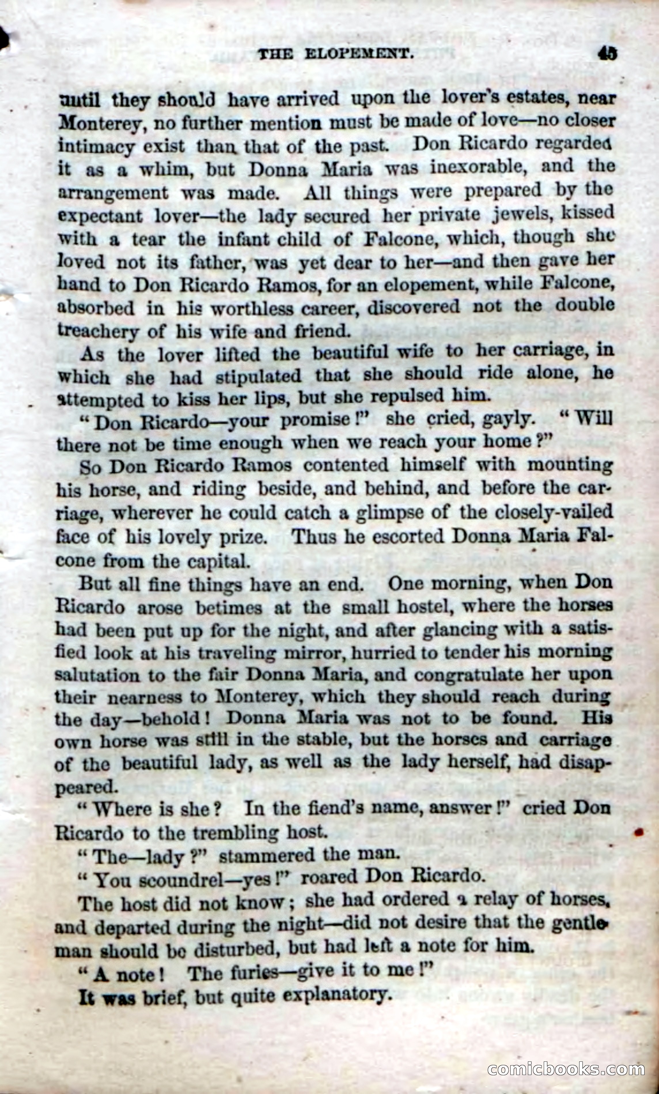 Beadle's Dime Novels No. 30: Popham Frett's Ward — page 47 of 118