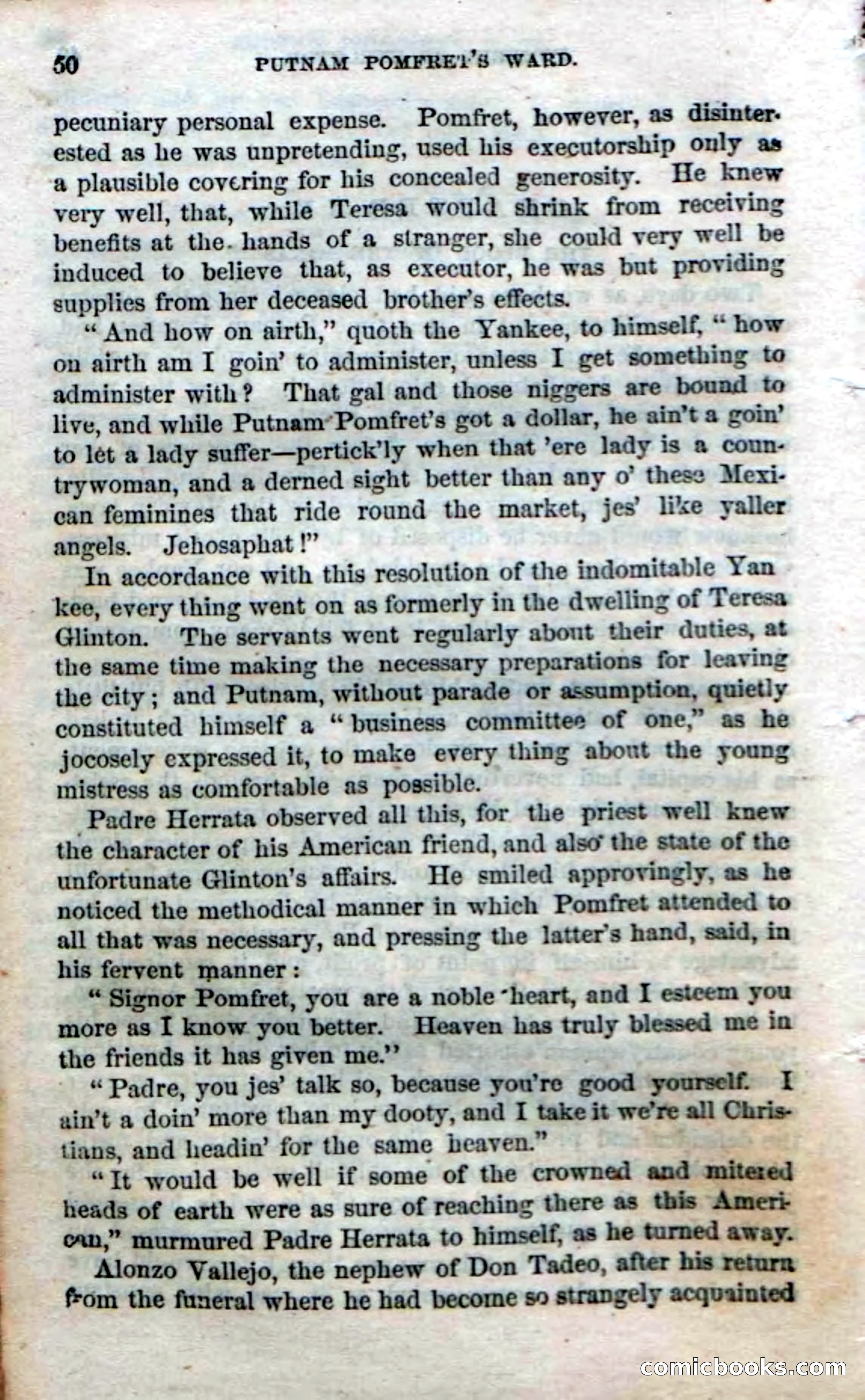 Beadle's Dime Novels No. 30: Popham Frett's Ward — page 52 of 118
