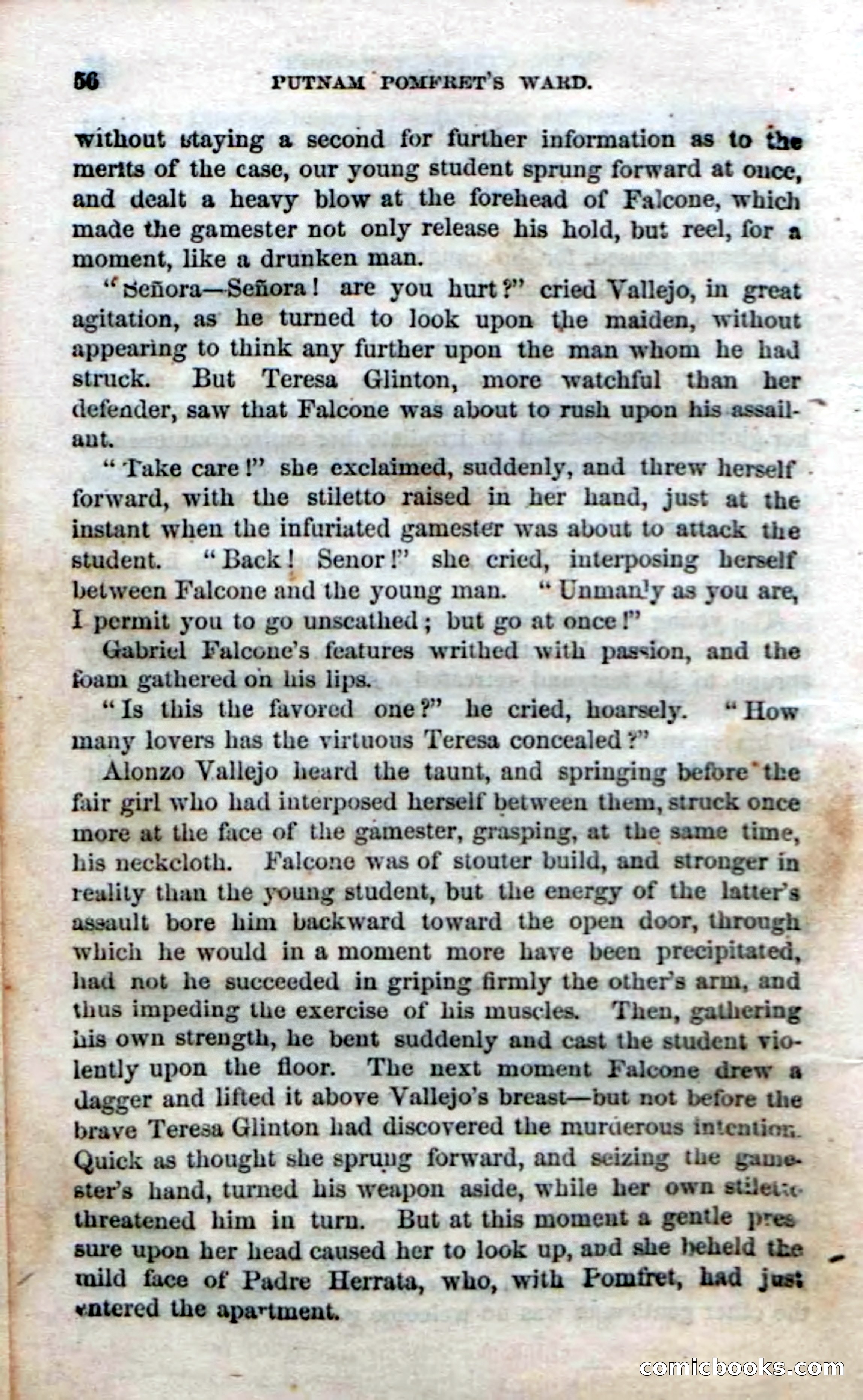 Beadle's Dime Novels No. 30: Popham Frett's Ward — page 58 of 118