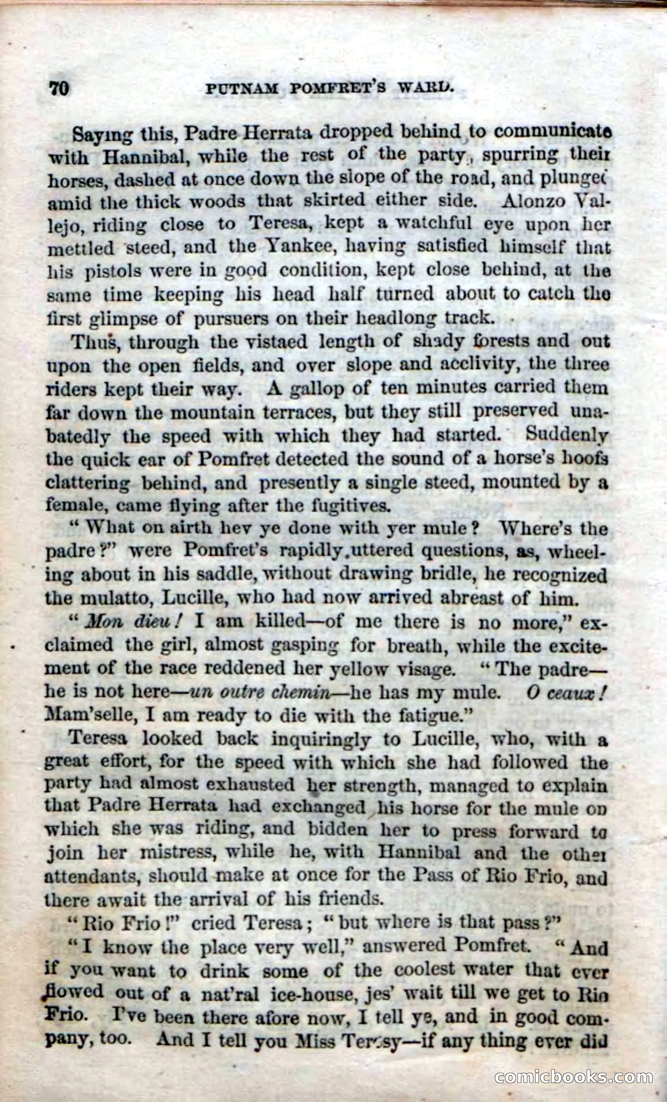Beadle's Dime Novels No. 30: Popham Frett's Ward — page 72 of 118