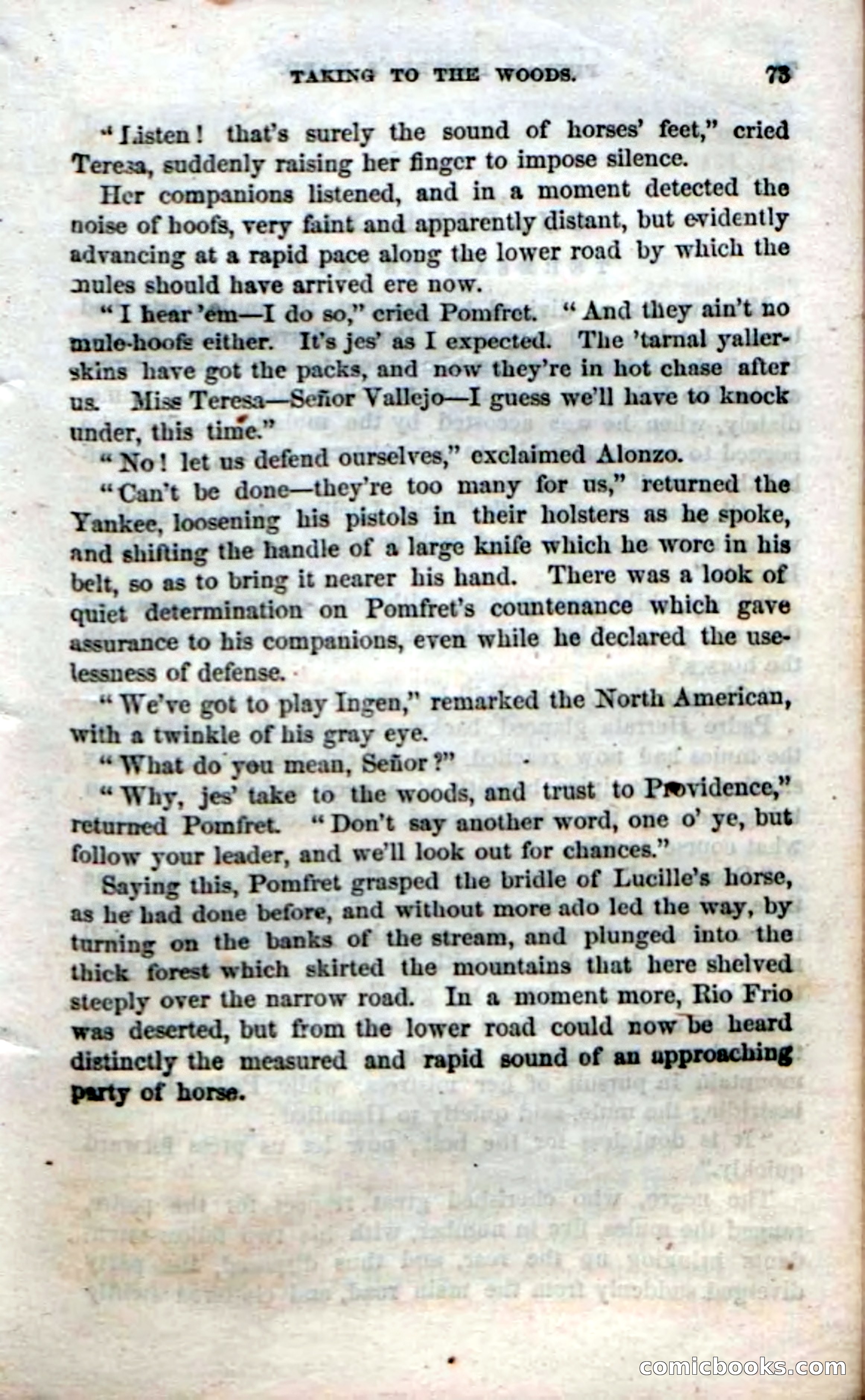 Beadle's Dime Novels No. 30: Popham Frett's Ward — page 75 of 118