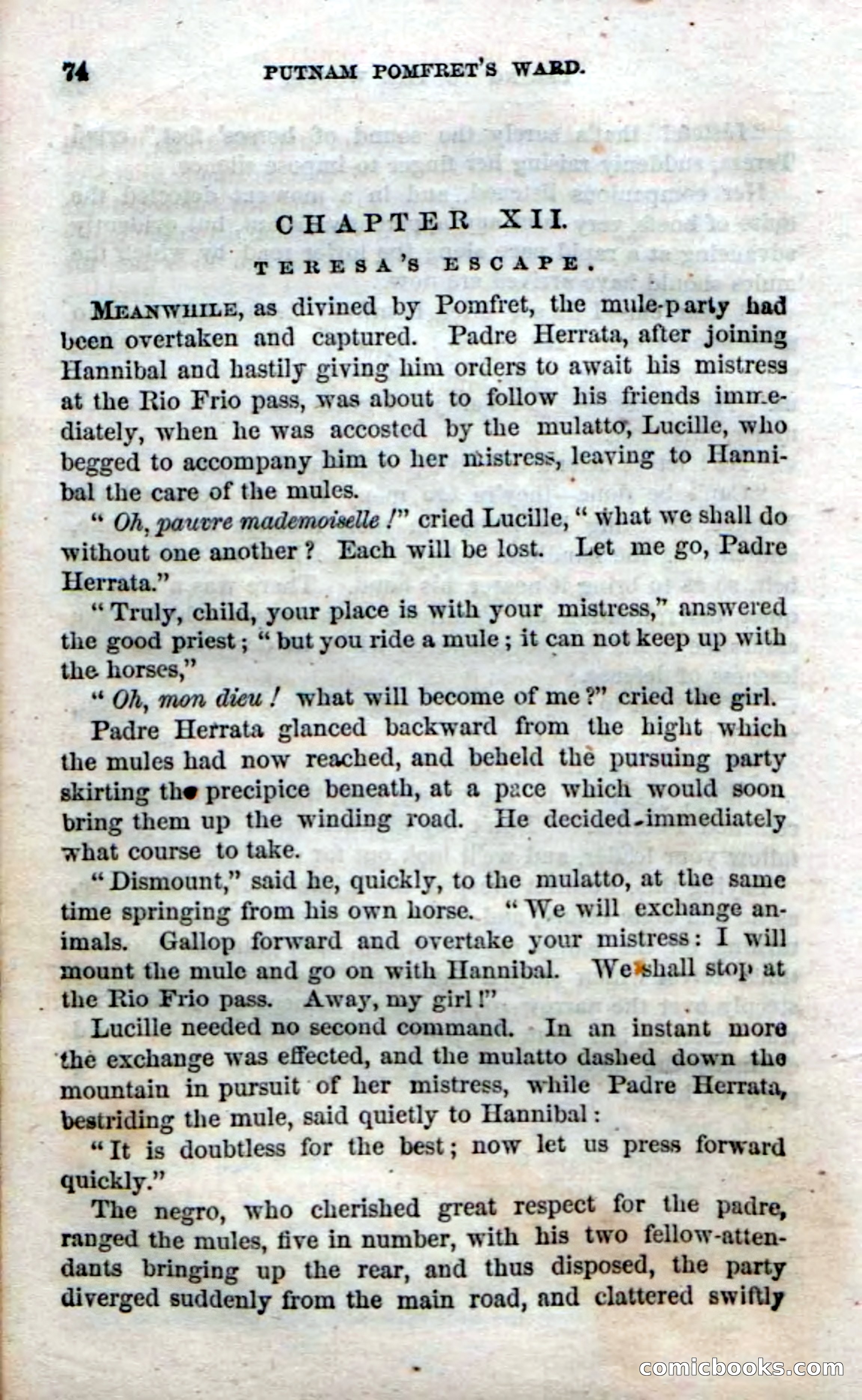 Beadle's Dime Novels No. 30: Popham Frett's Ward — page 76 of 118