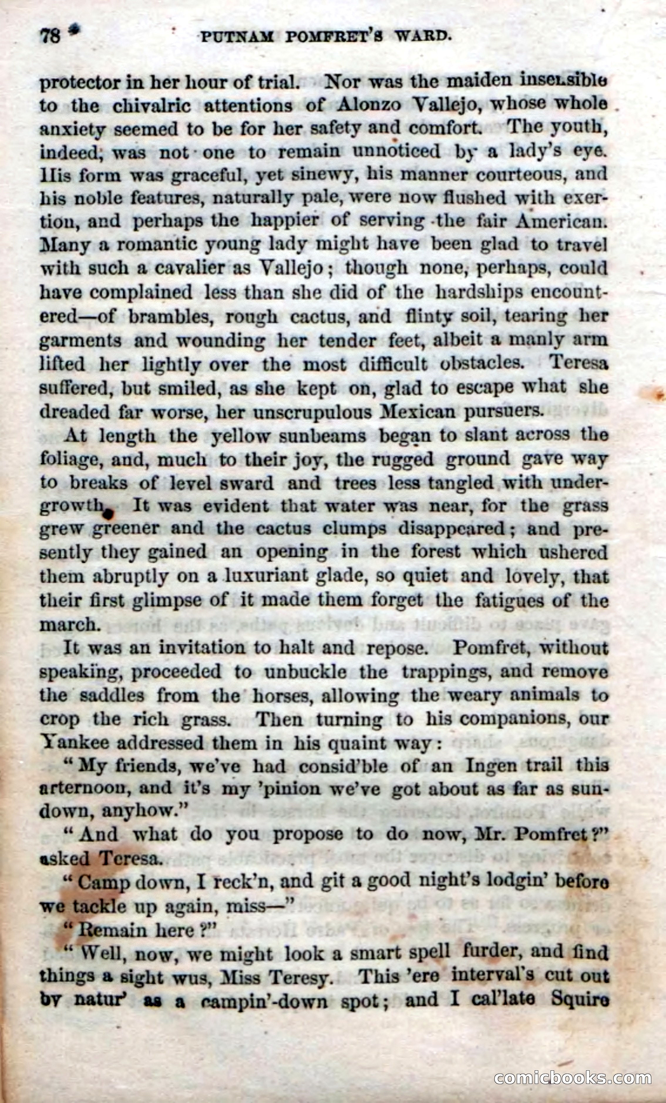 Beadle's Dime Novels No. 30: Popham Frett's Ward — page 80 of 118