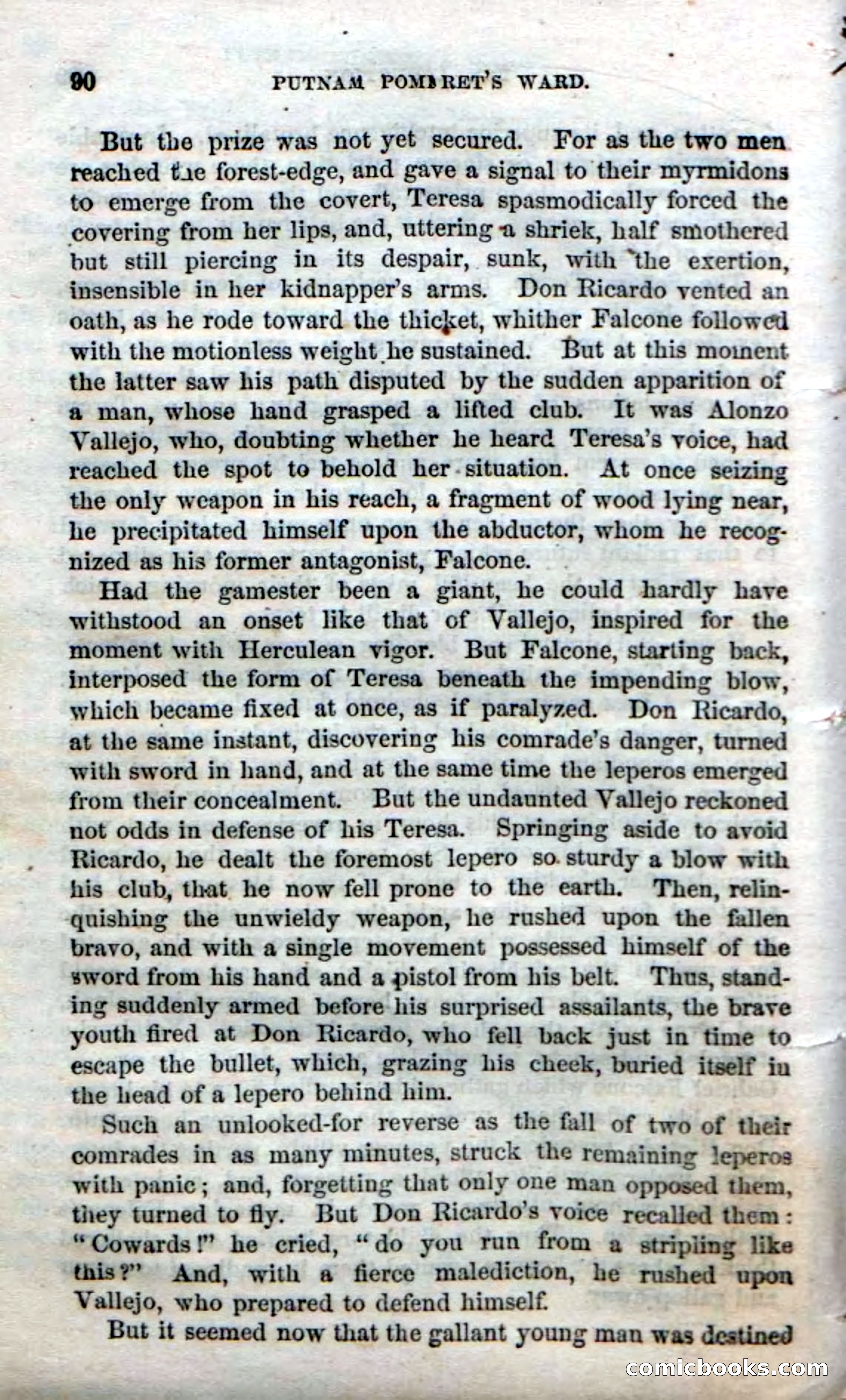 Beadle's Dime Novels No. 30: Popham Frett's Ward — page 92 of 118