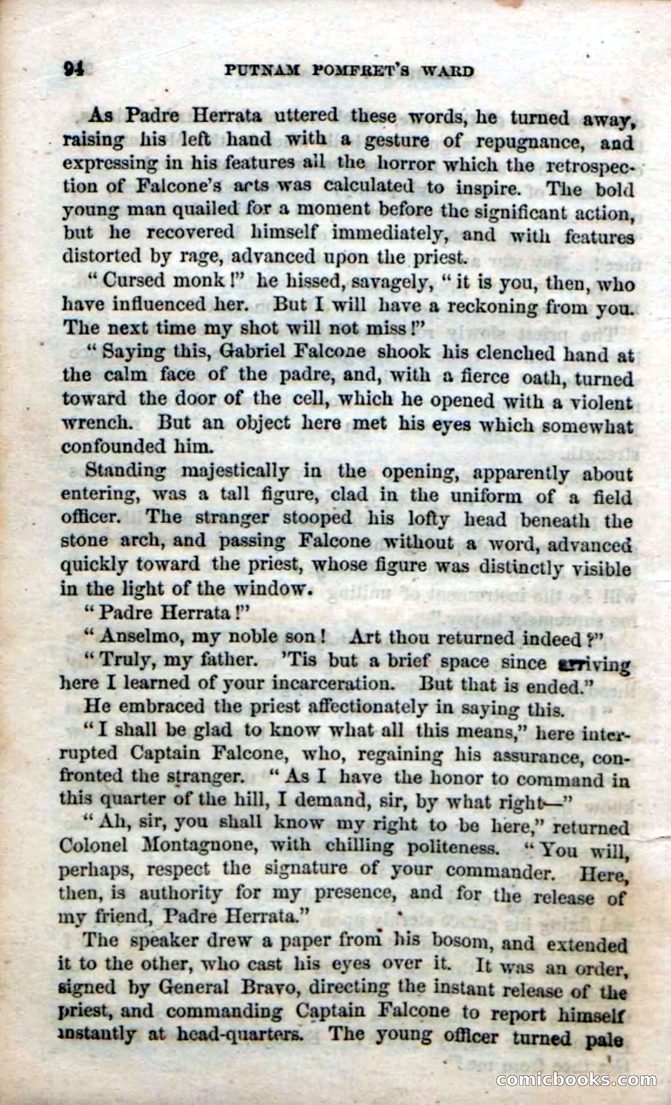 Beadle's Dime Novels No. 30: Popham Frett's Ward — page 96 of 118
