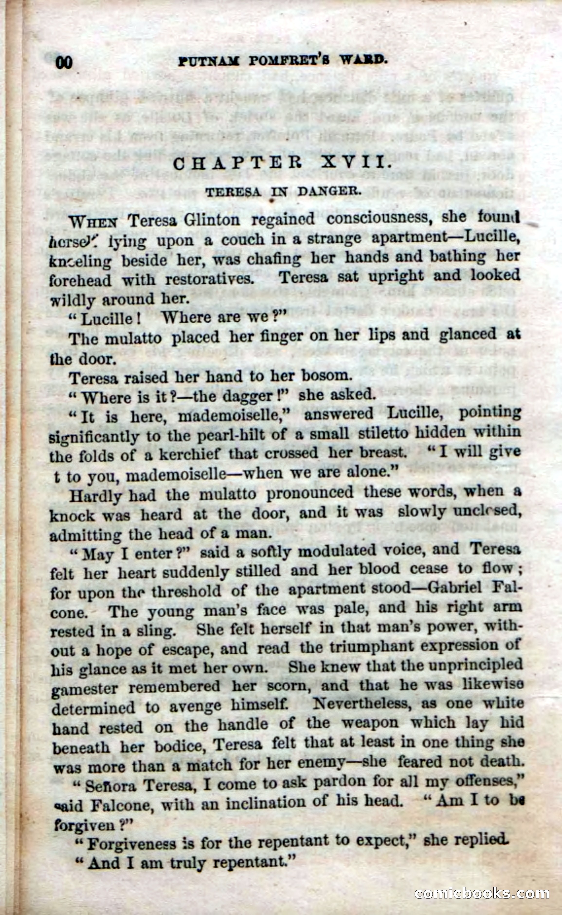 Beadle's Dime Novels No. 30: Popham Frett's Ward — page 102 of 118