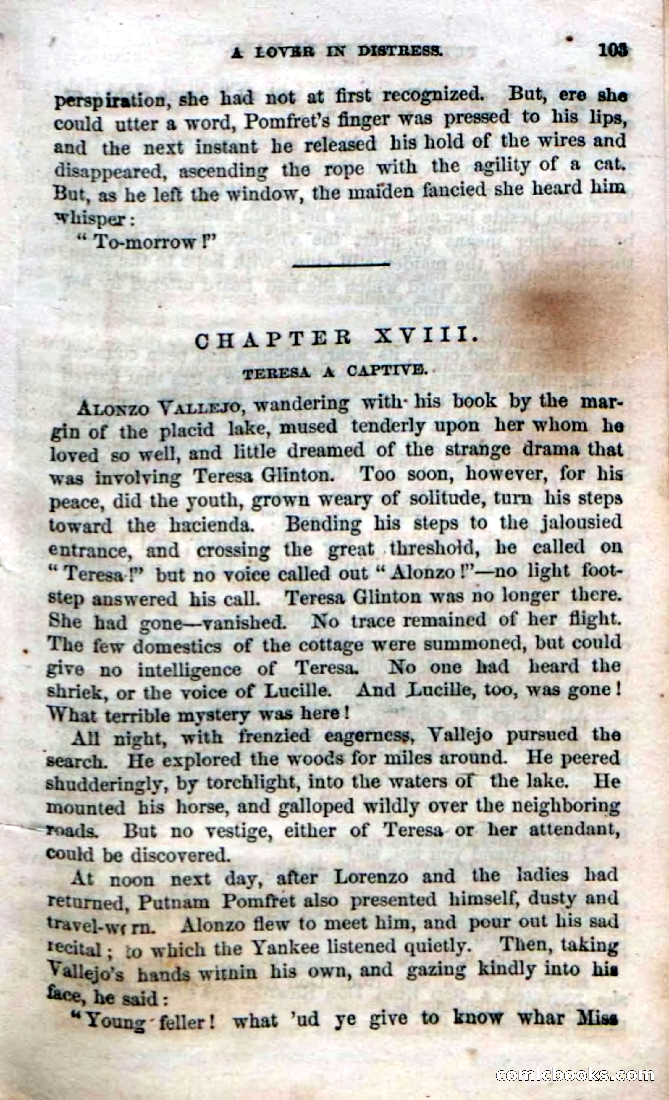 Beadle's Dime Novels No. 30: Popham Frett's Ward — page 105 of 118