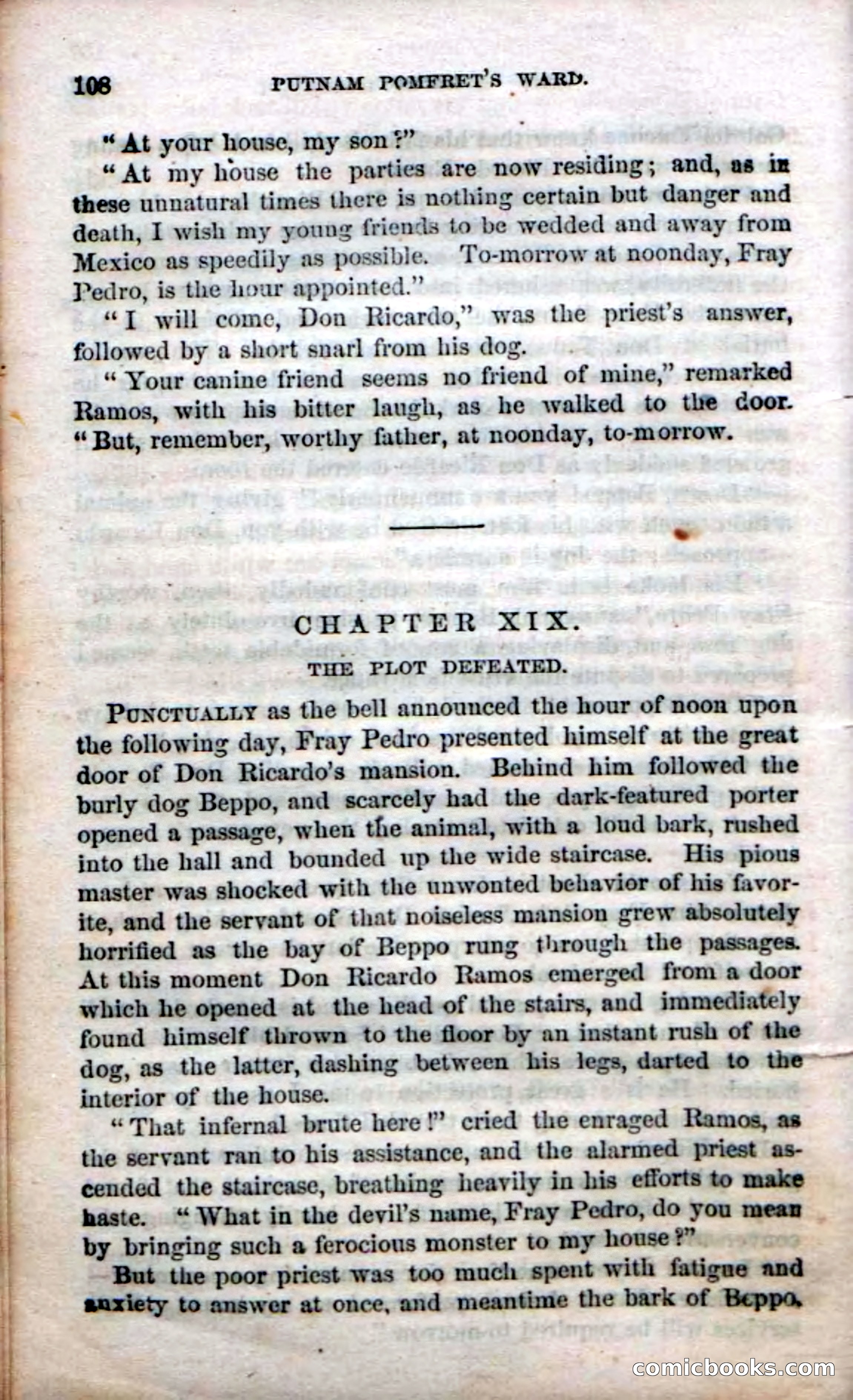 Beadle's Dime Novels No. 30: Popham Frett's Ward — page 110 of 118