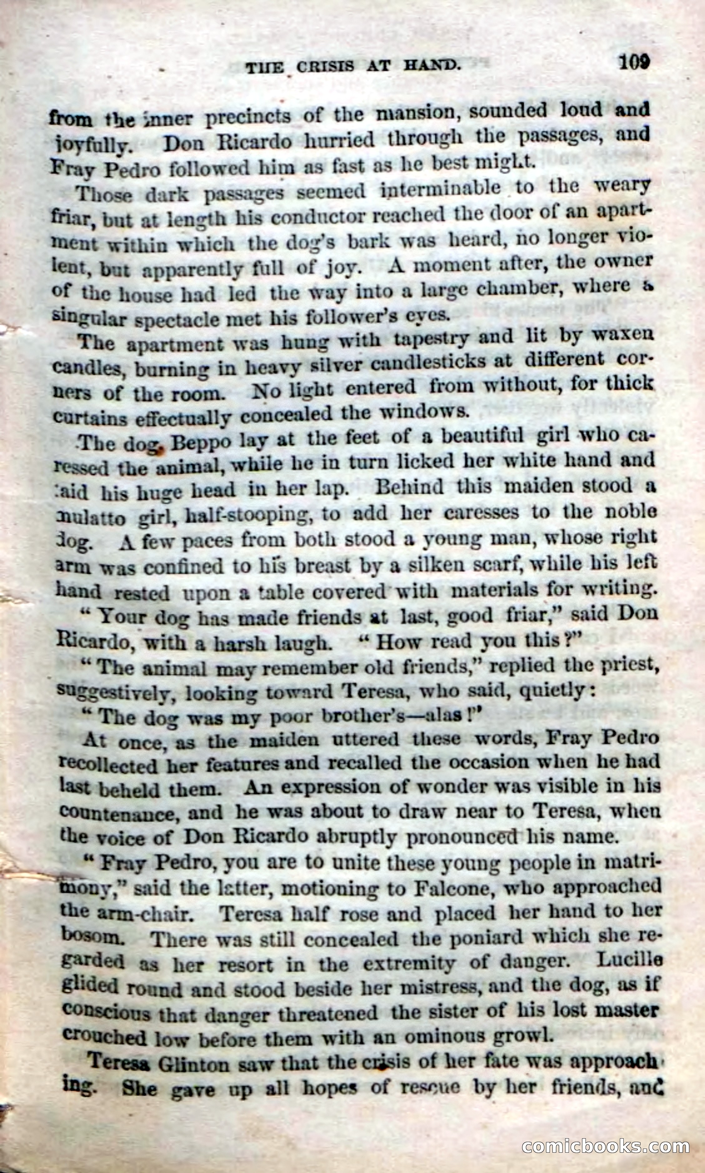 Beadle's Dime Novels No. 30: Popham Frett's Ward — page 111 of 118
