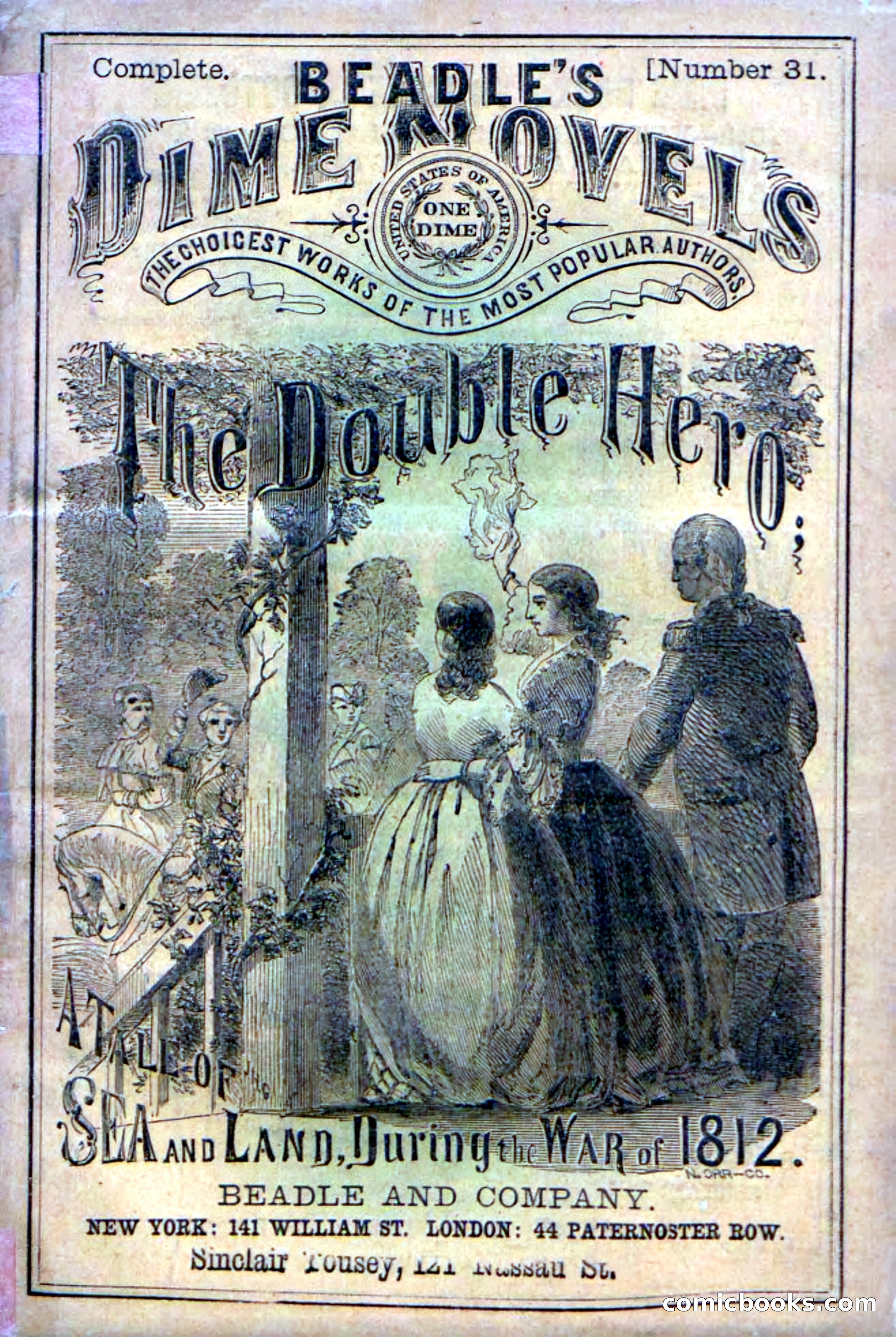 The Double Hero: A Tale of Sea and Land, During the War of 1812 — page 1 of 108