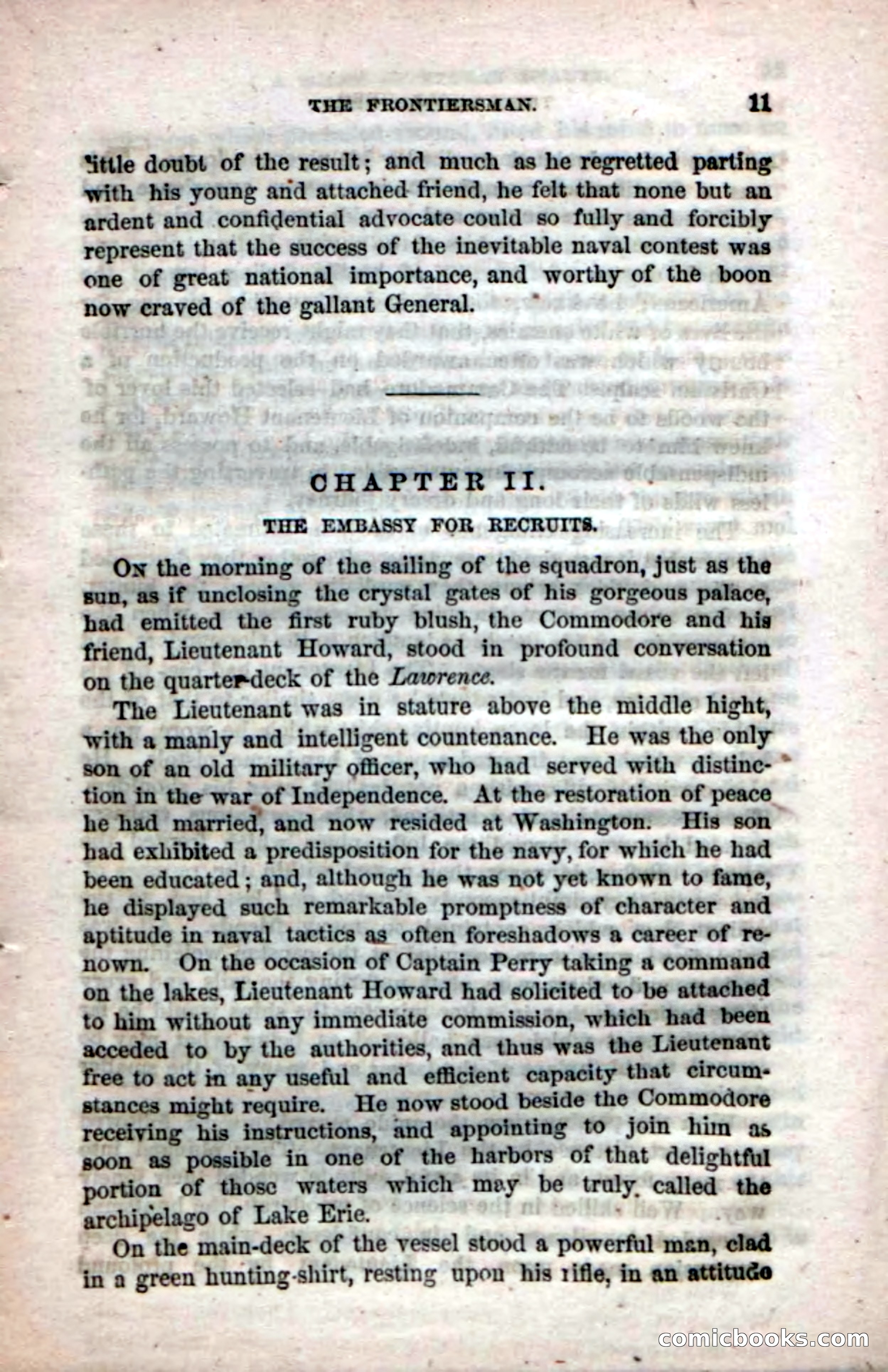 The Double Hero: A Tale of Sea and Land, During the War of 1812 — page 13 of 108