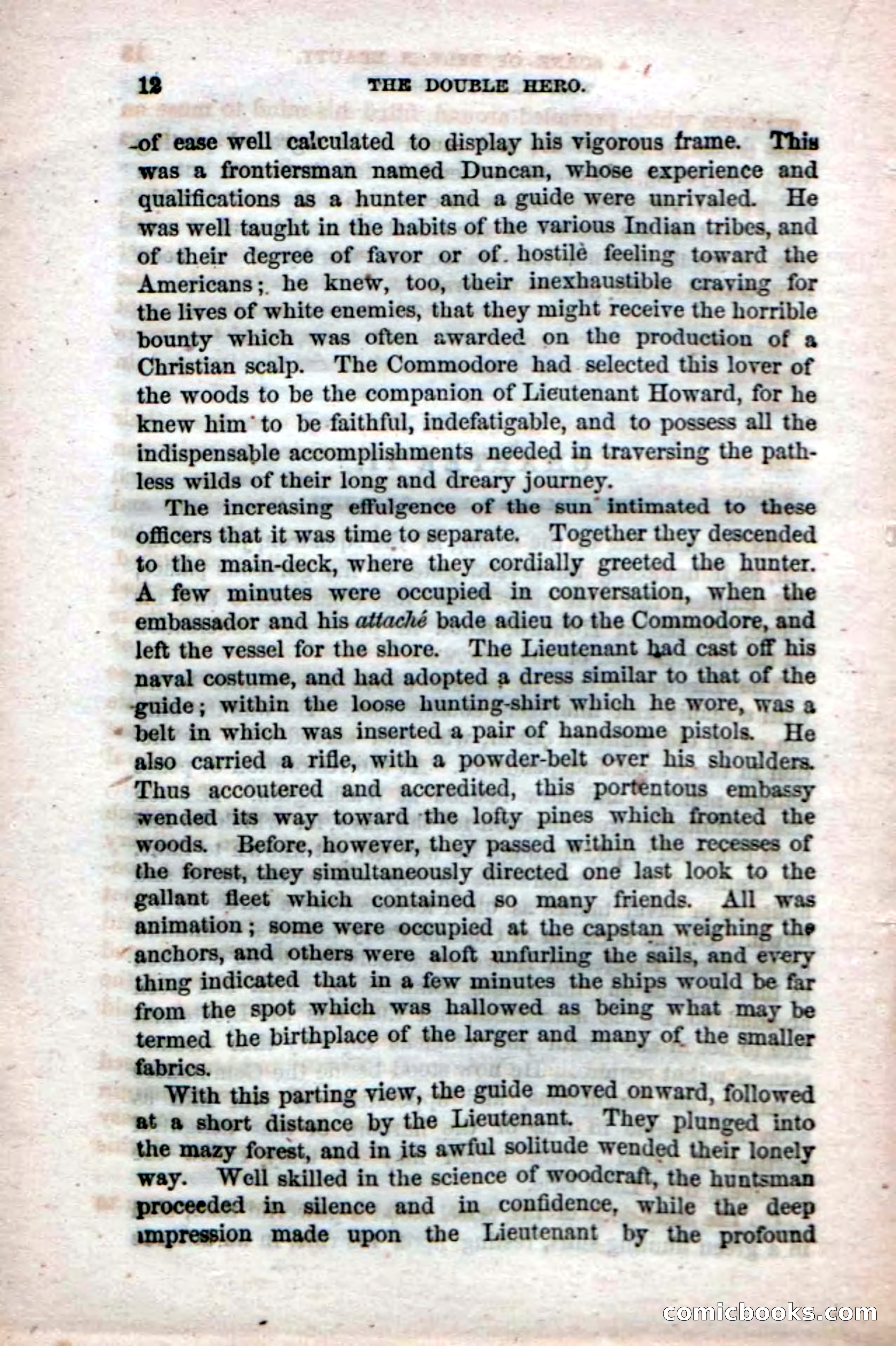 The Double Hero: A Tale of Sea and Land, During the War of 1812 — page 14 of 108