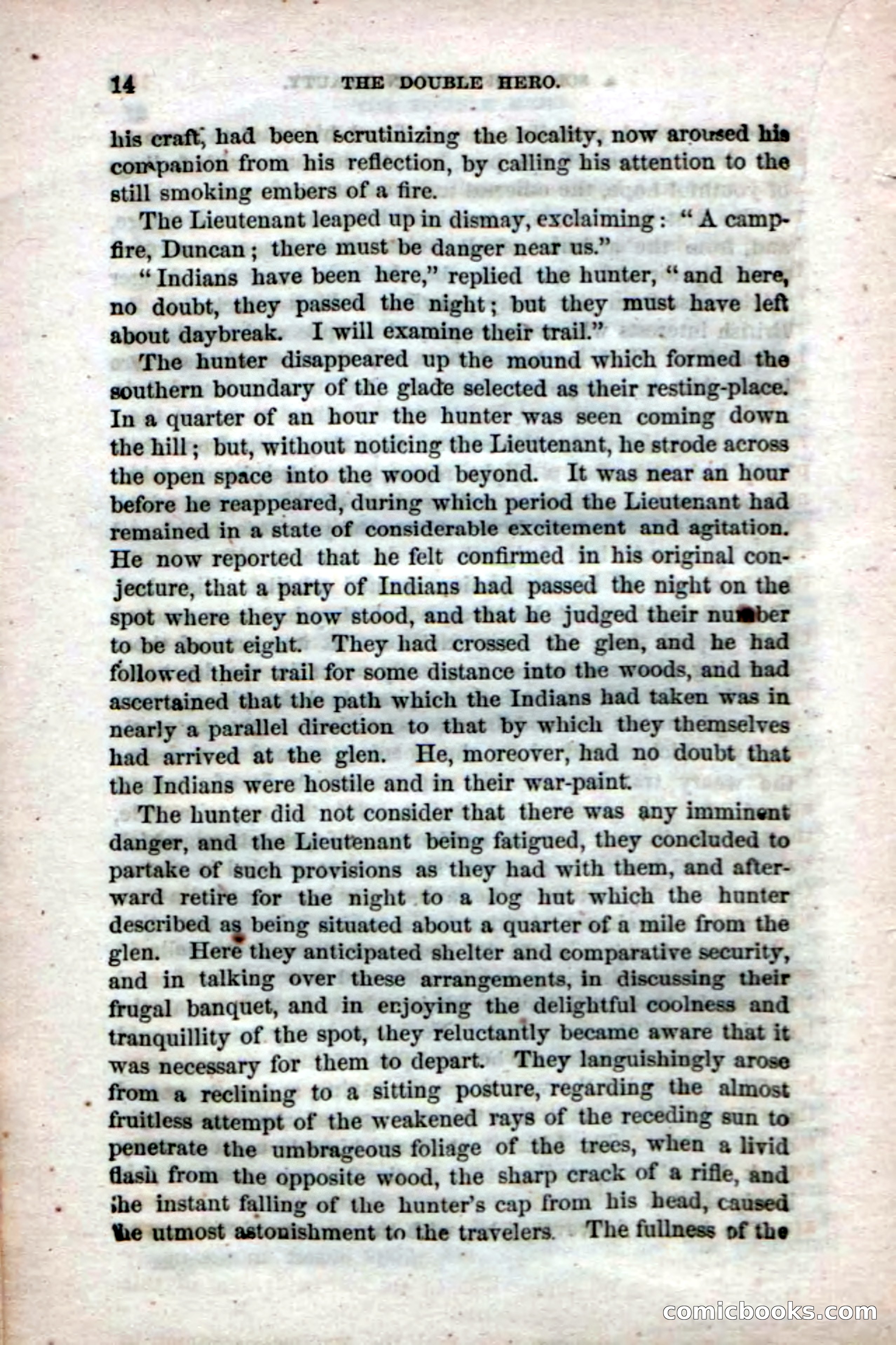 The Double Hero: A Tale of Sea and Land, During the War of 1812 — page 16 of 108