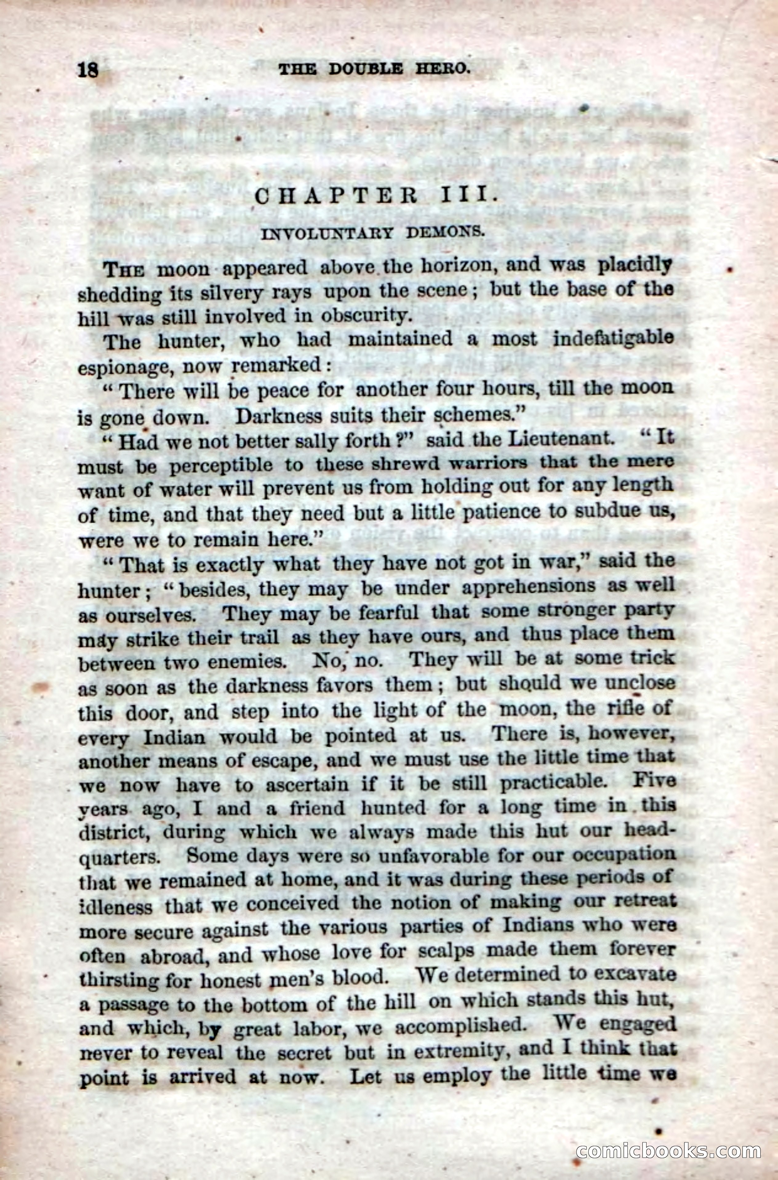 The Double Hero: A Tale of Sea and Land, During the War of 1812 — page 20 of 108