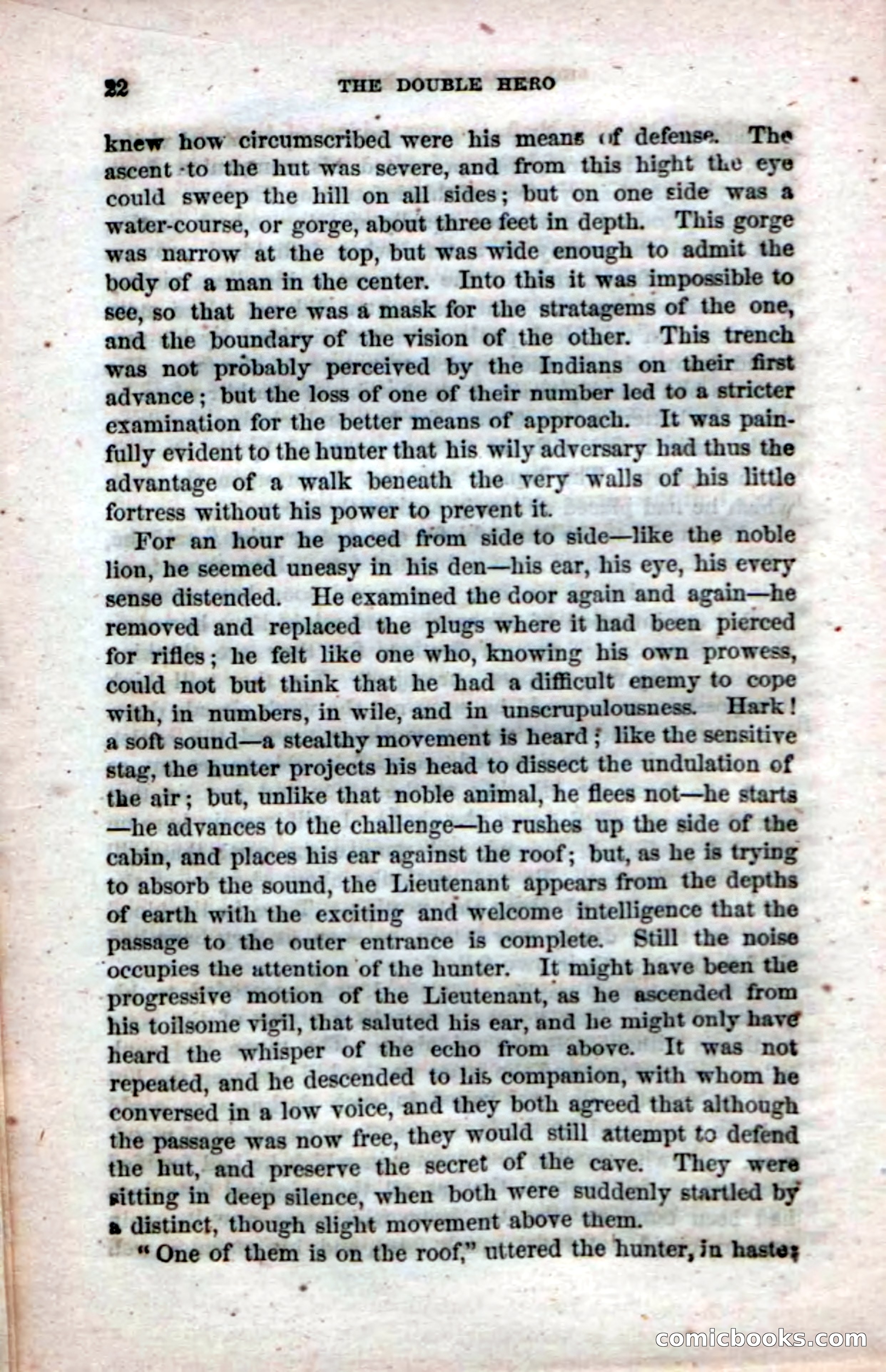 The Double Hero: A Tale of Sea and Land, During the War of 1812 — page 24 of 108