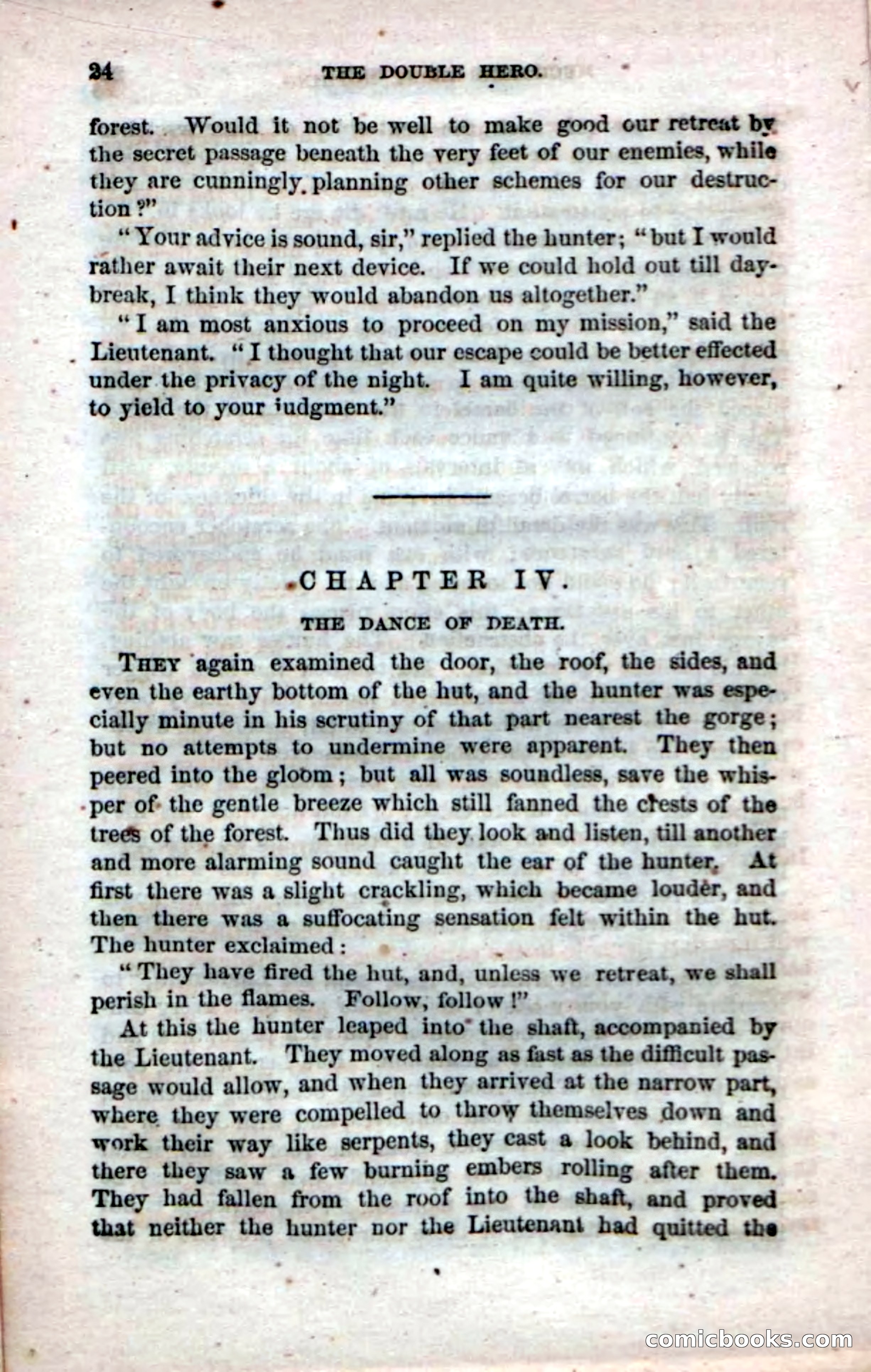 The Double Hero: A Tale of Sea and Land, During the War of 1812 — page 26 of 108