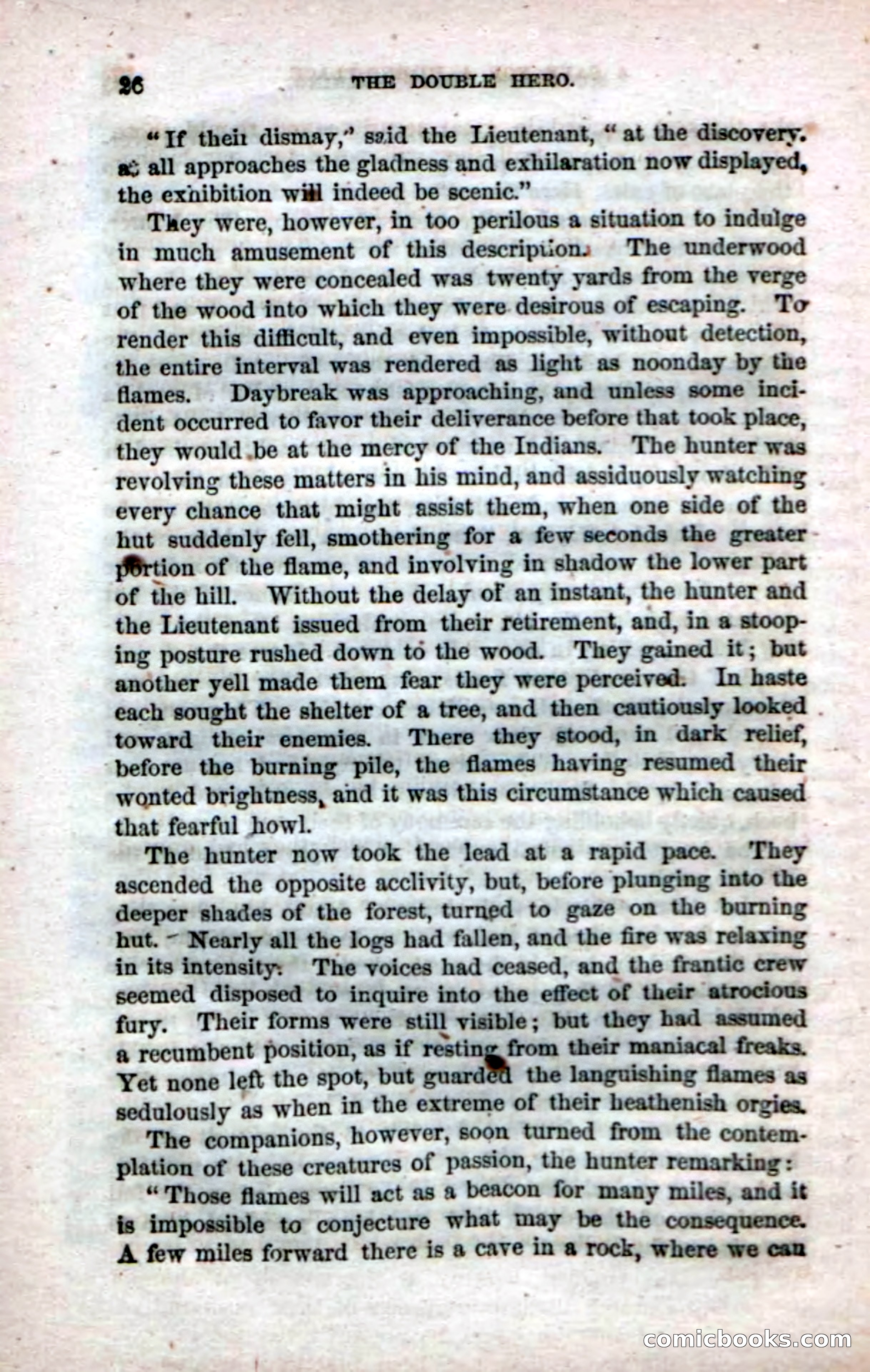 The Double Hero: A Tale of Sea and Land, During the War of 1812 — page 28 of 108