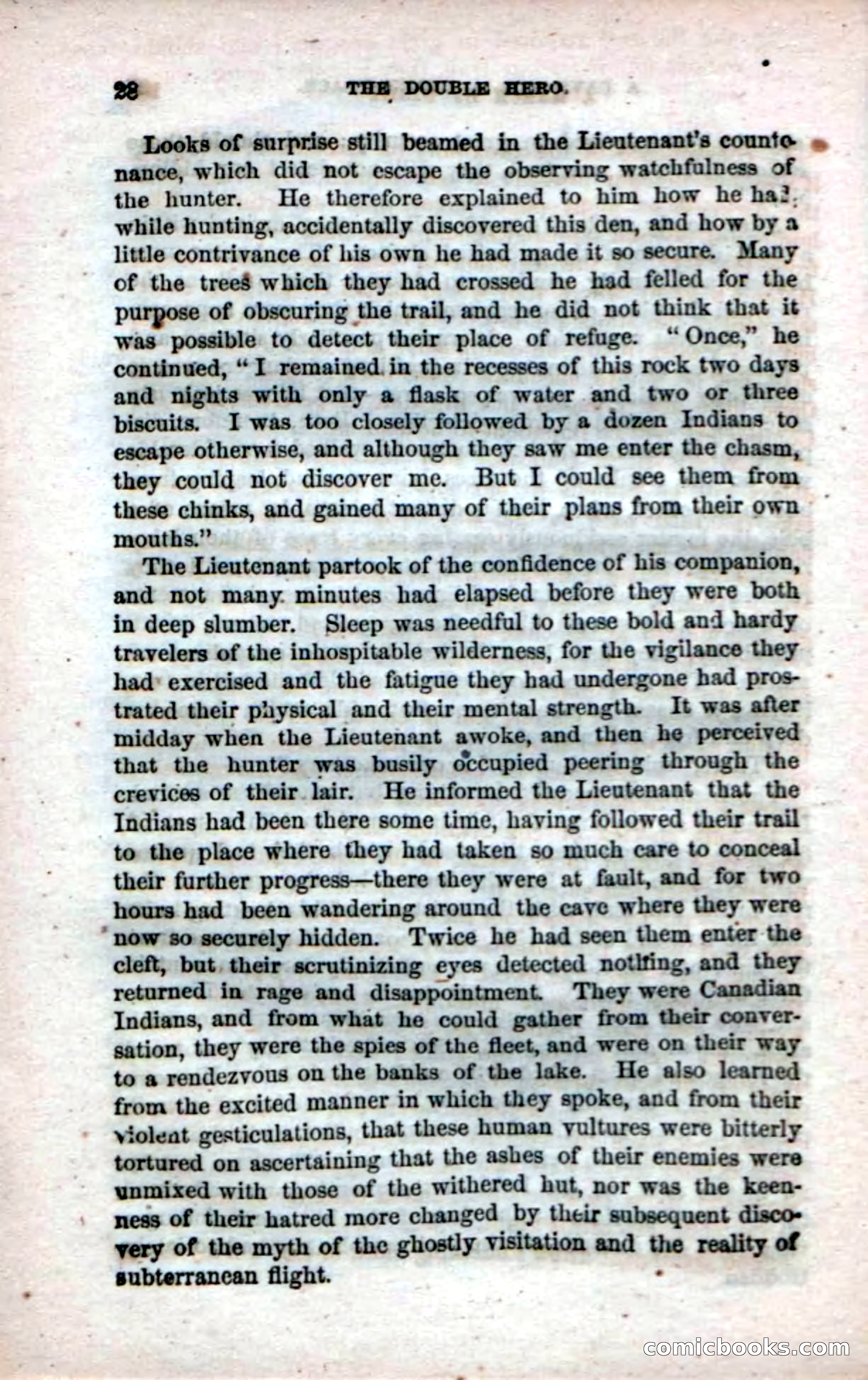 The Double Hero: A Tale of Sea and Land, During the War of 1812 — page 30 of 108