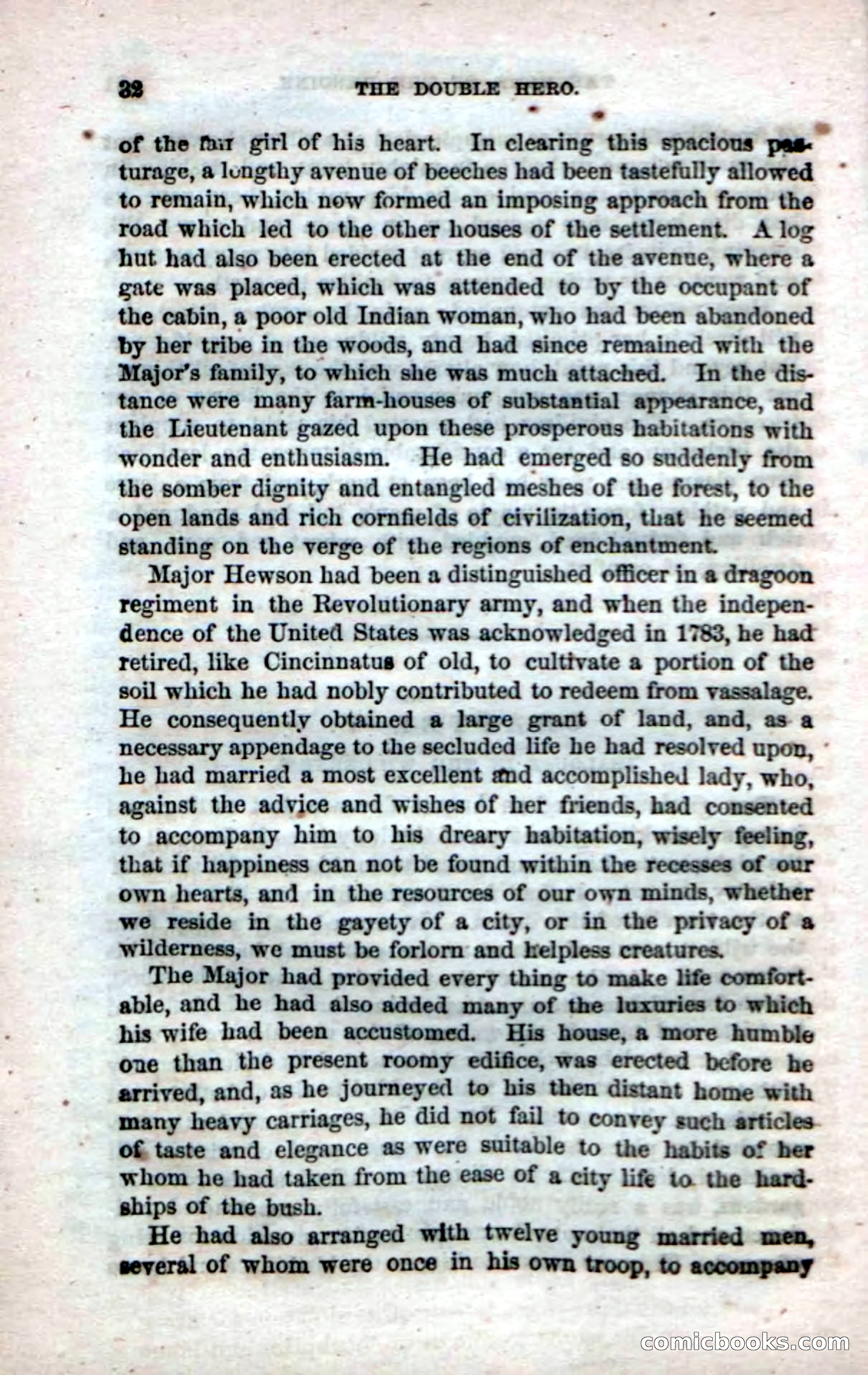 The Double Hero: A Tale of Sea and Land, During the War of 1812 — page 34 of 108