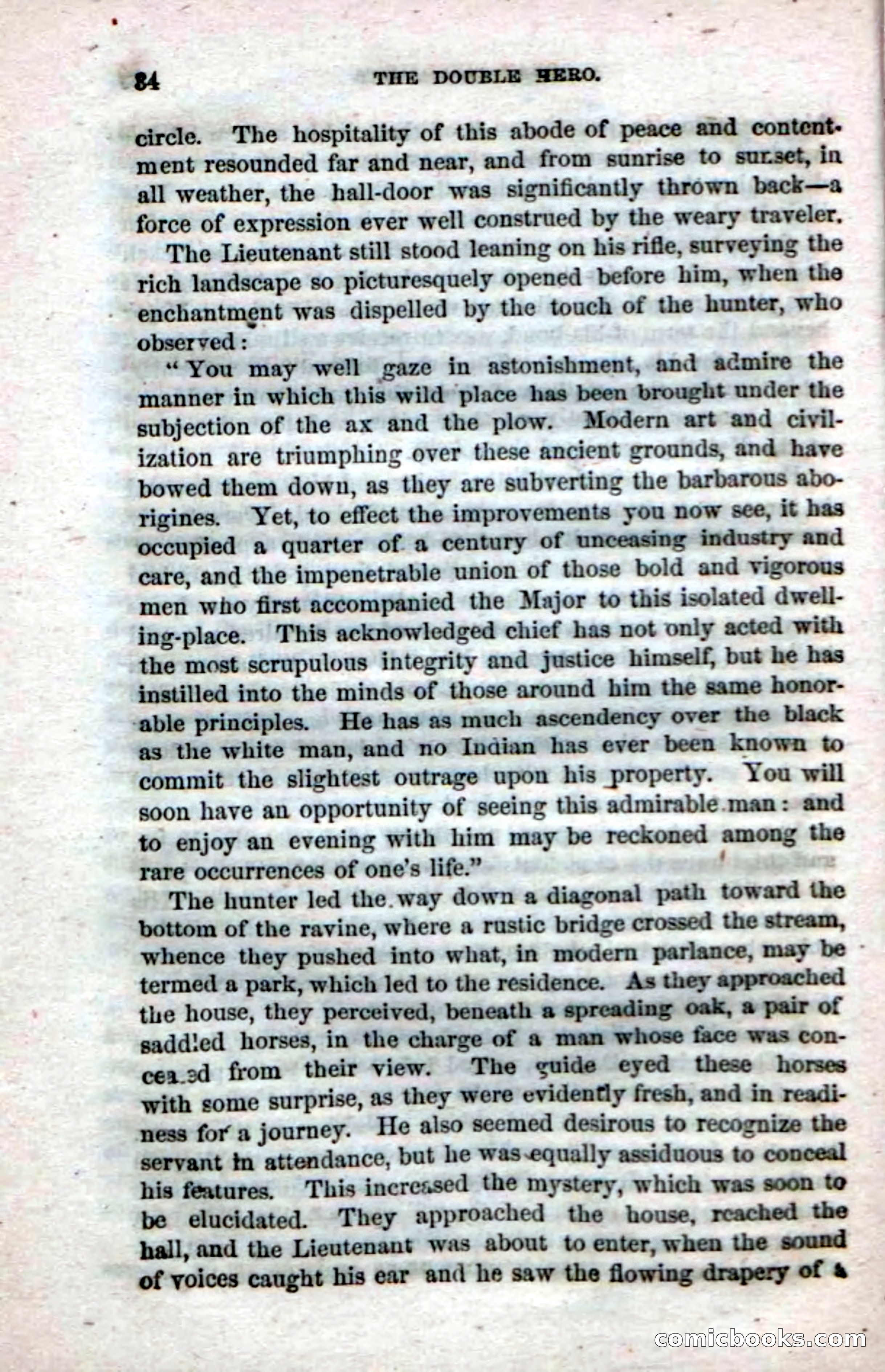 The Double Hero: A Tale of Sea and Land, During the War of 1812 — page 36 of 108
