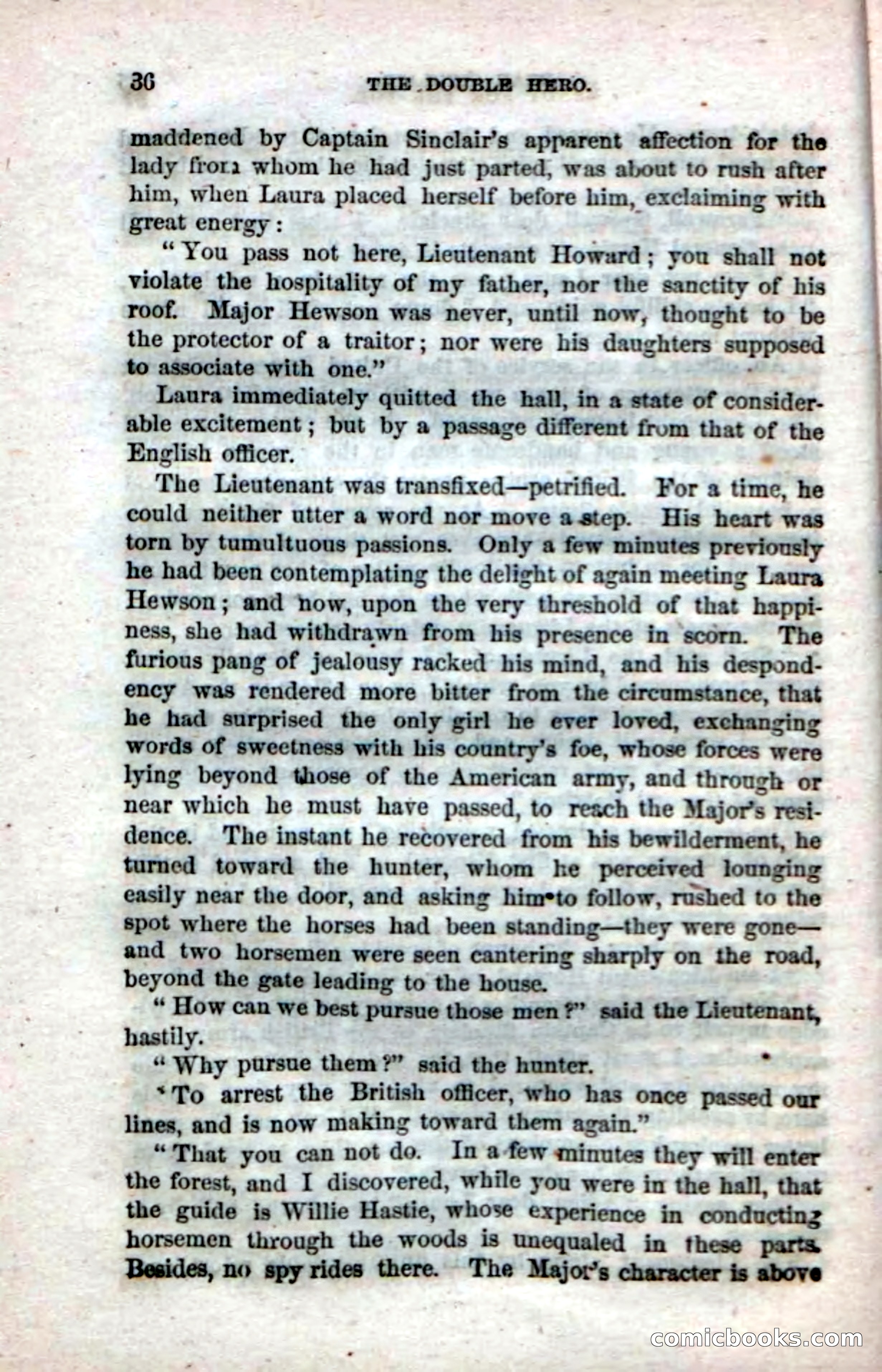 The Double Hero: A Tale of Sea and Land, During the War of 1812 — page 38 of 108