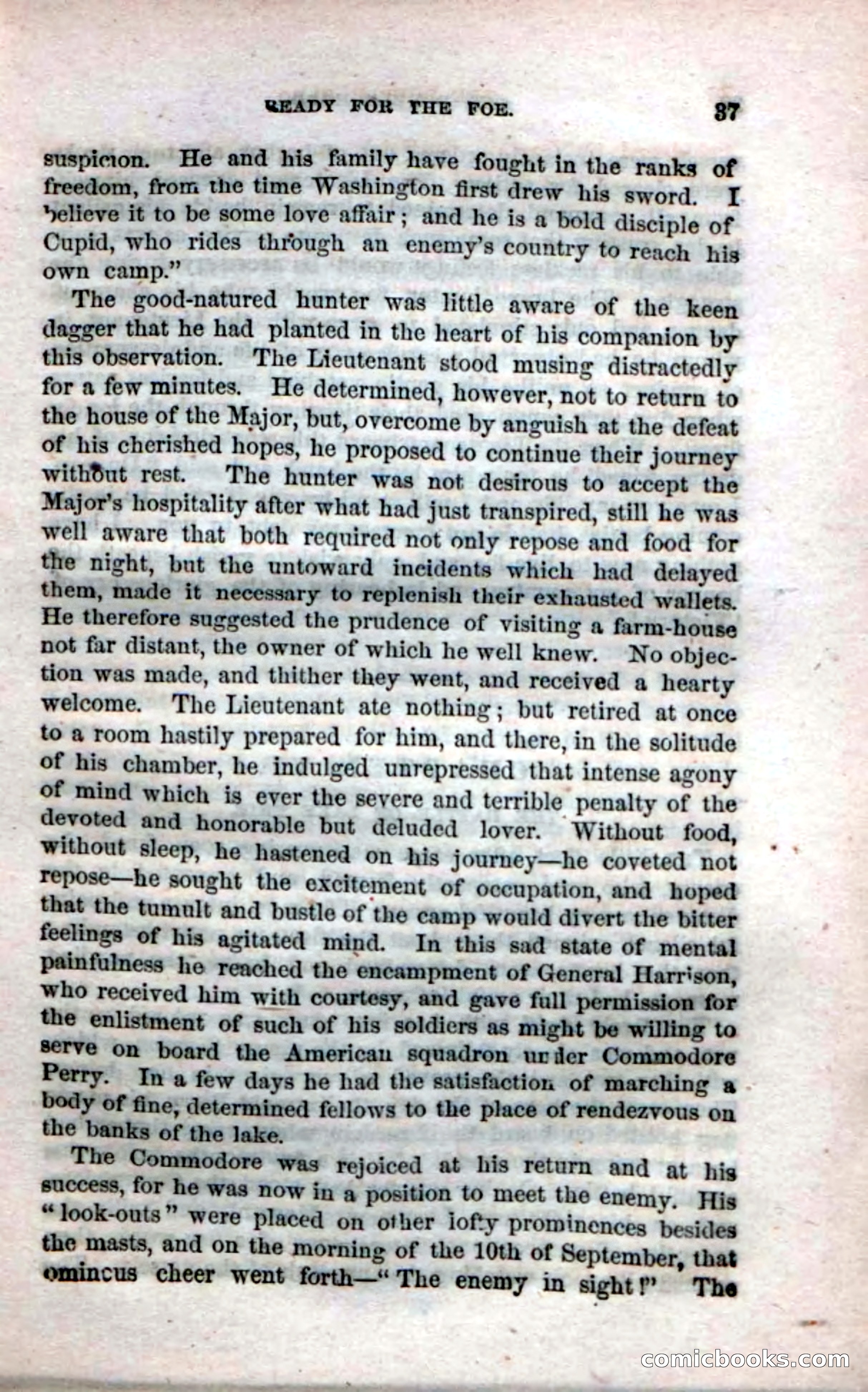 The Double Hero: A Tale of Sea and Land, During the War of 1812 — page 39 of 108