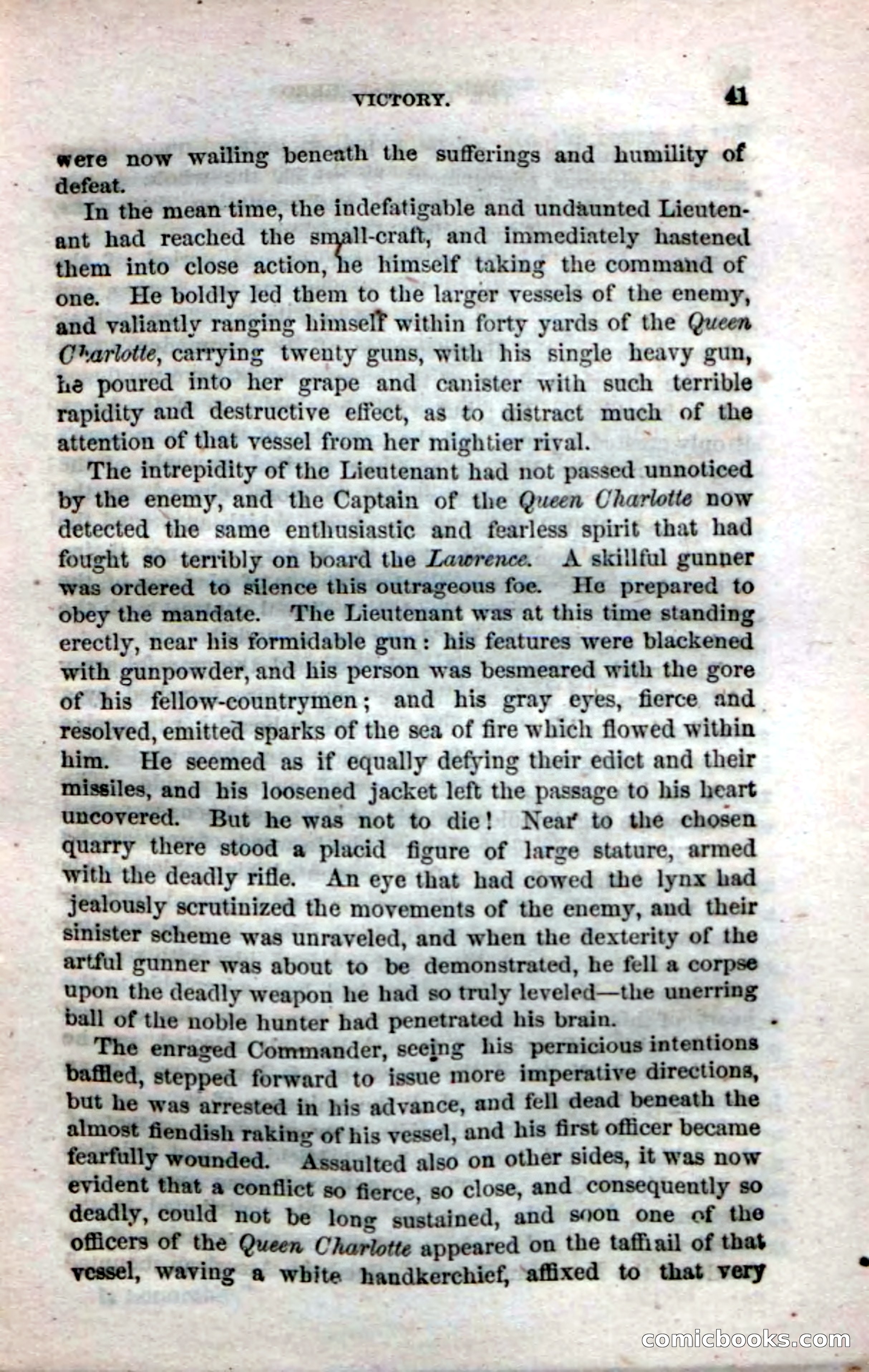 The Double Hero: A Tale of Sea and Land, During the War of 1812 — page 43 of 108