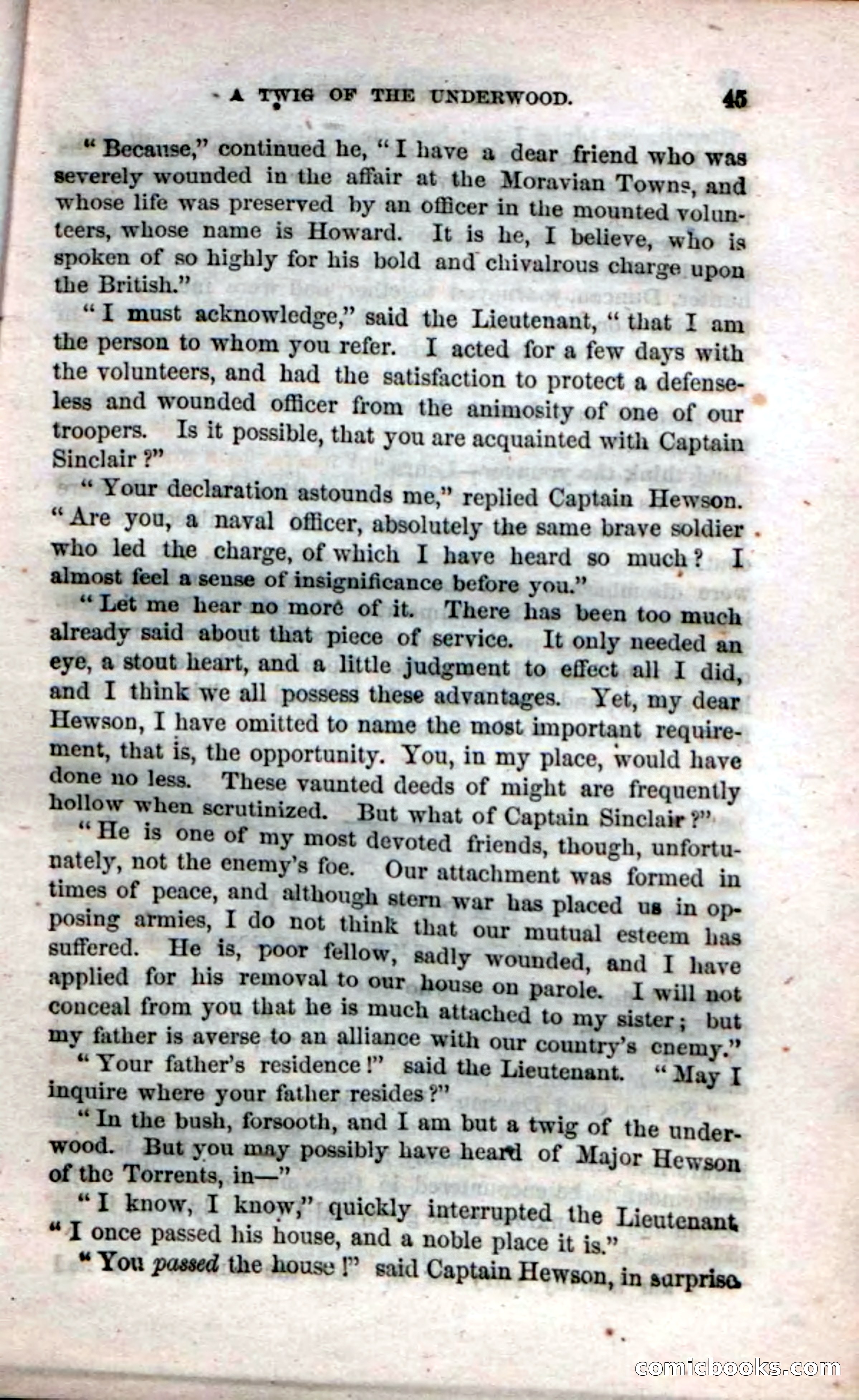 The Double Hero: A Tale of Sea and Land, During the War of 1812 — page 47 of 108