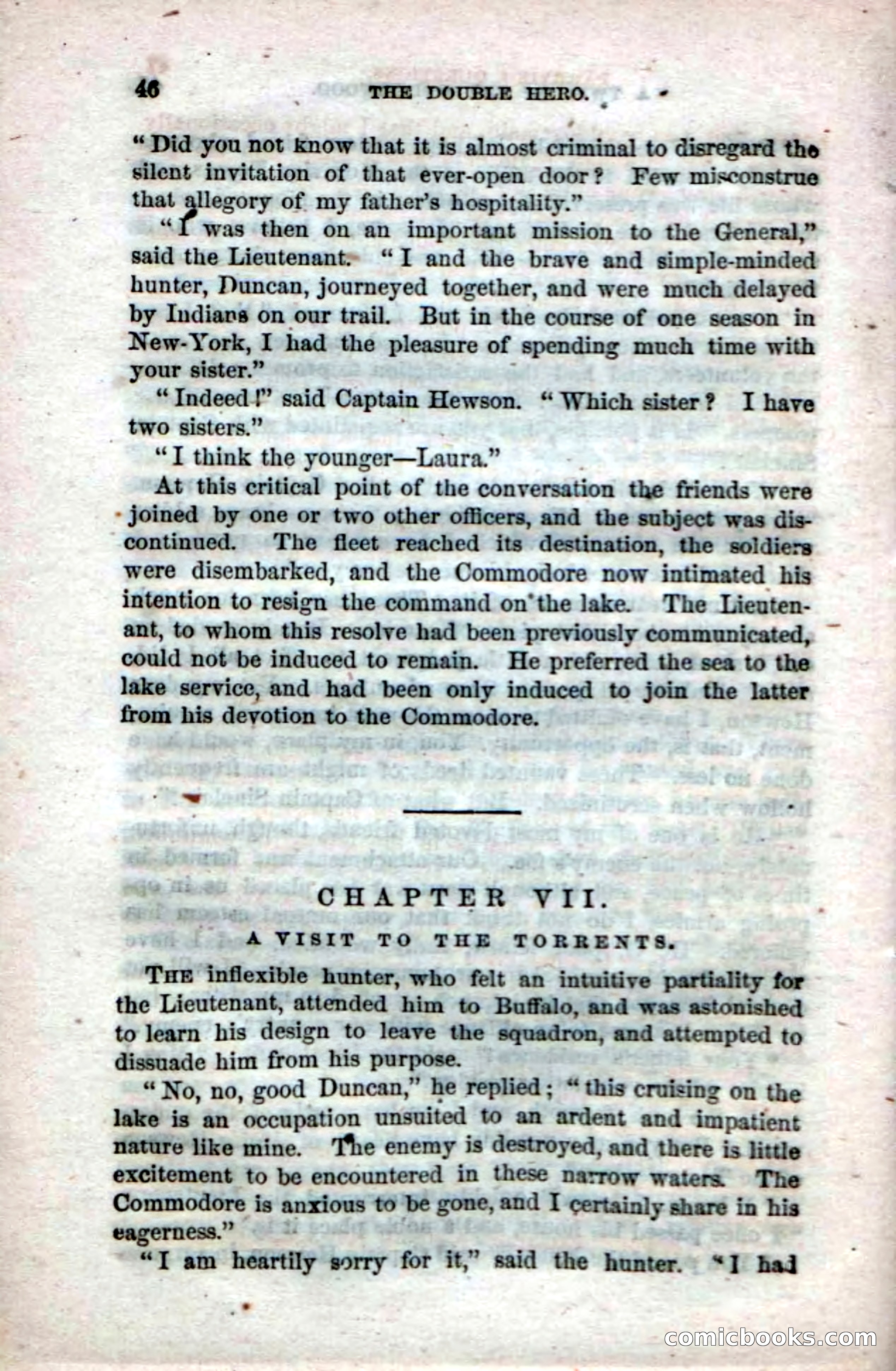 The Double Hero: A Tale of Sea and Land, During the War of 1812 — page 48 of 108